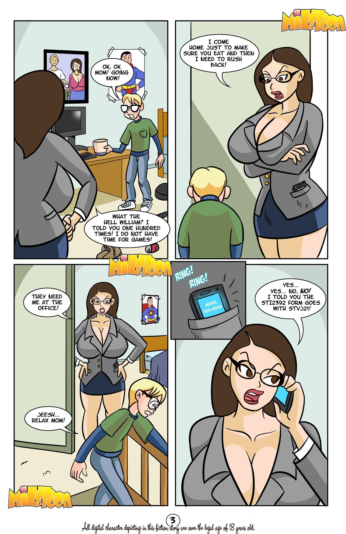 Business Before Pleasure [MILFToon] 1 . Business Before Pleasure  - Chapter 1 [MILFToon] – page 3