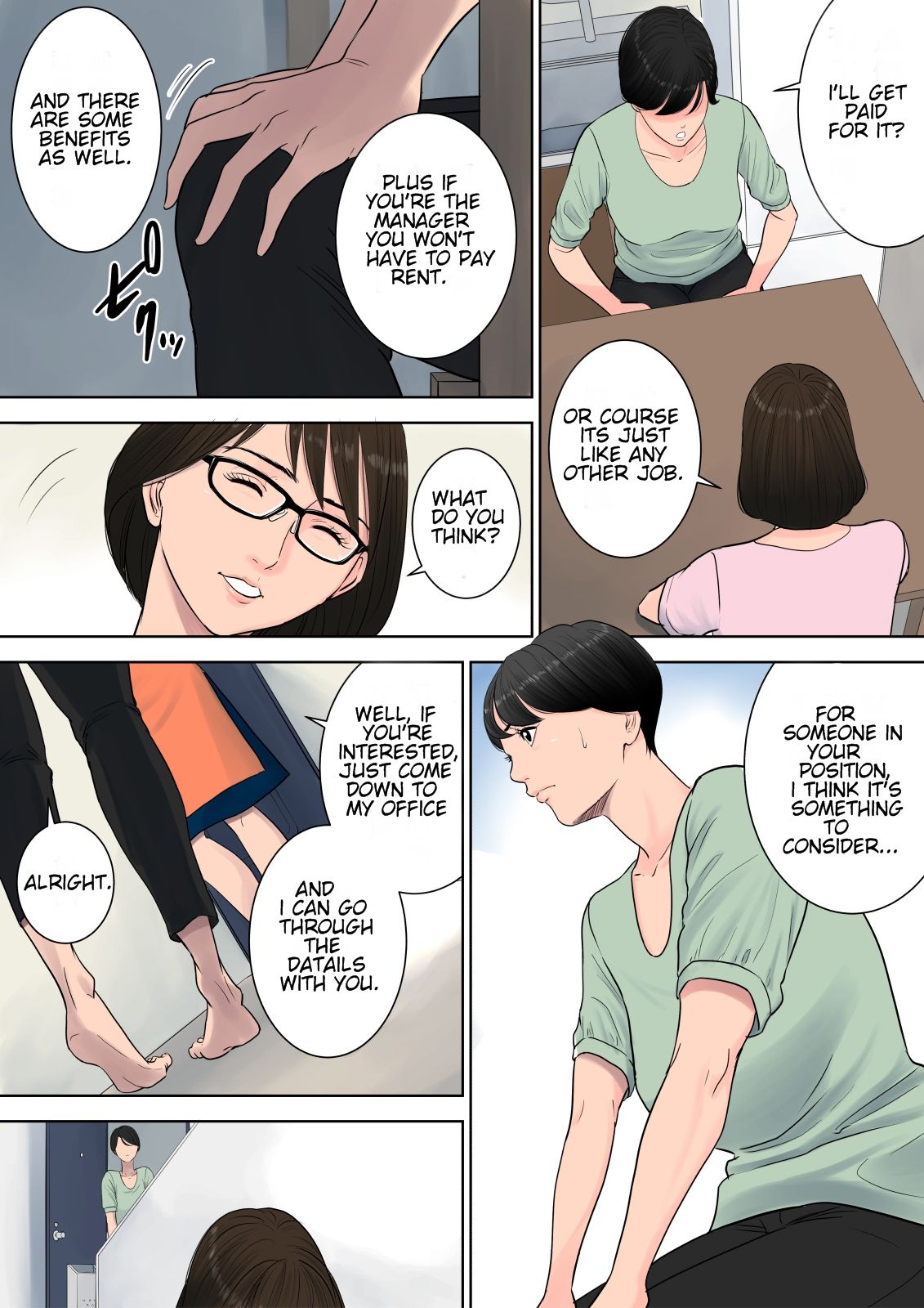 Tsubakigaoka Housing Project Manager [Tamagou] 1 . Tsubakigaoka Housing Project Manager - Chapter 1 [Tamagou] – page 8