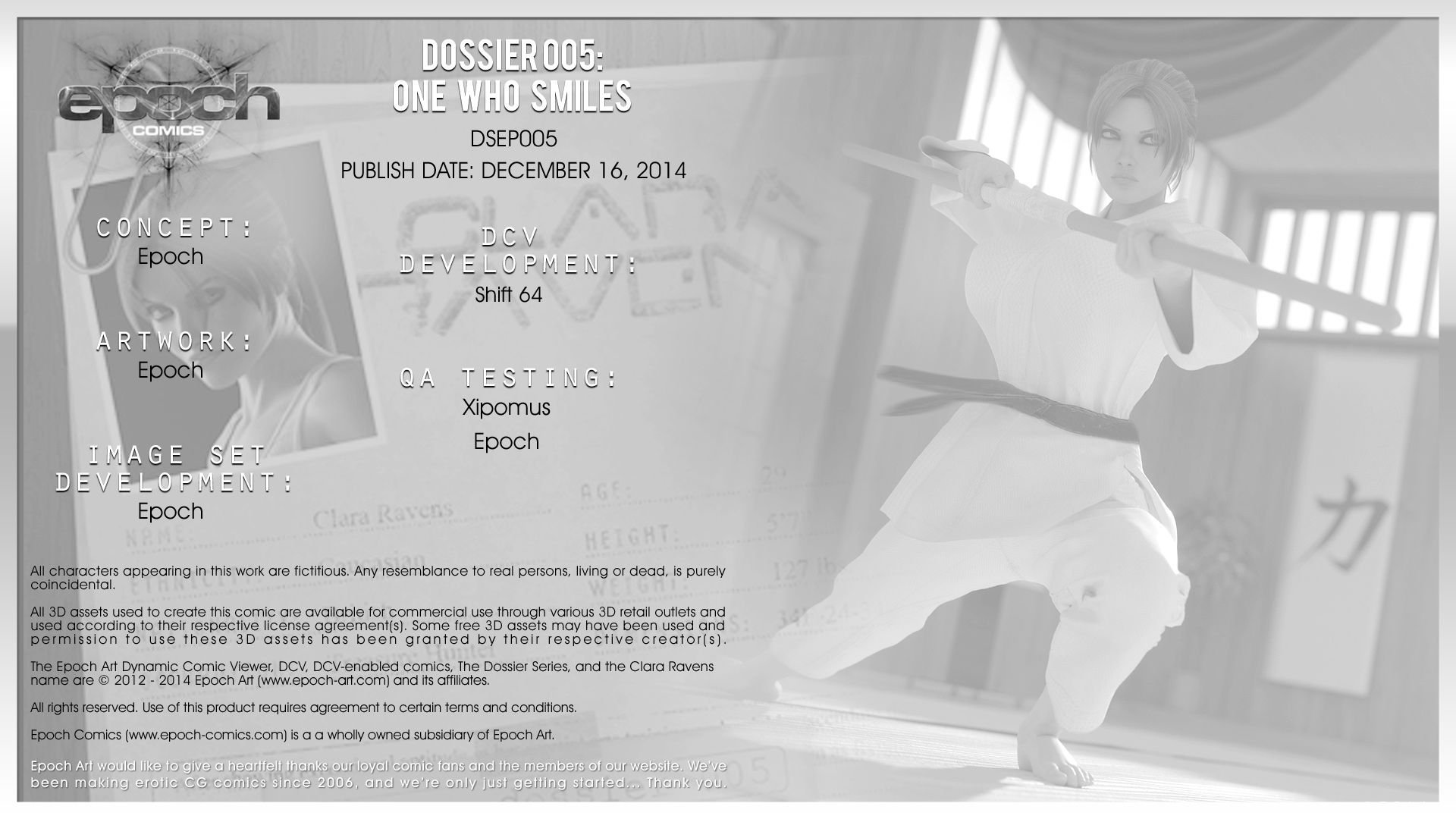 The Dossier [Epoch] 5 . The Dossier - Chapter 5 - One Who Smiles [Epoch] – page 56
