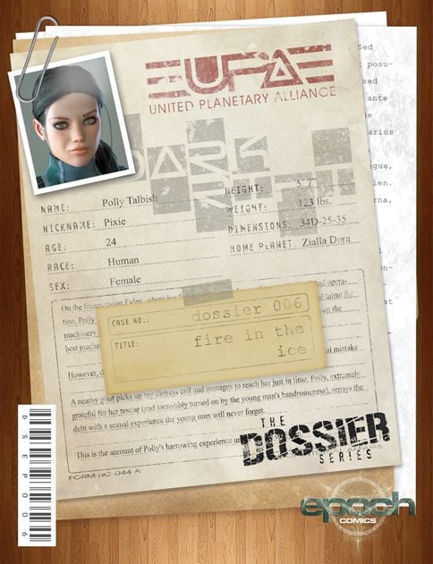 The Dossier [Epoch] 6 . The Dossier - Chapter 6 - Fire In The Ice [Epoch] – page 1