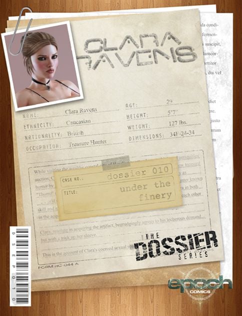 The Dossier [Epoch] 10 . The Dossier - Chapter 10 - Under The Finery [Epoch] – page 1