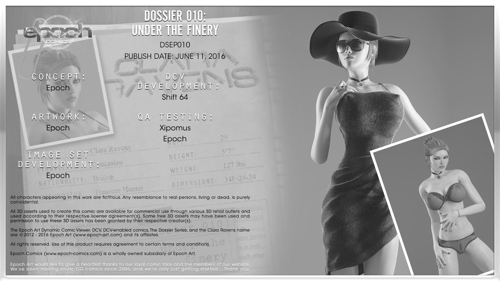 The Dossier [Epoch] 10 . The Dossier - Chapter 10 - Under The Finery [Epoch] – page 64