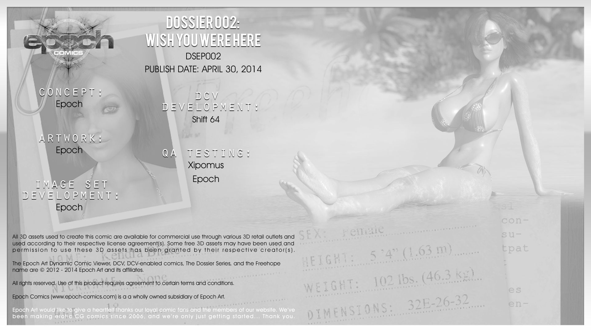 The Dossier [Epoch] 2 . The Dossier - Chapter 2 - Wish You Were Here [Epoch] – page 57