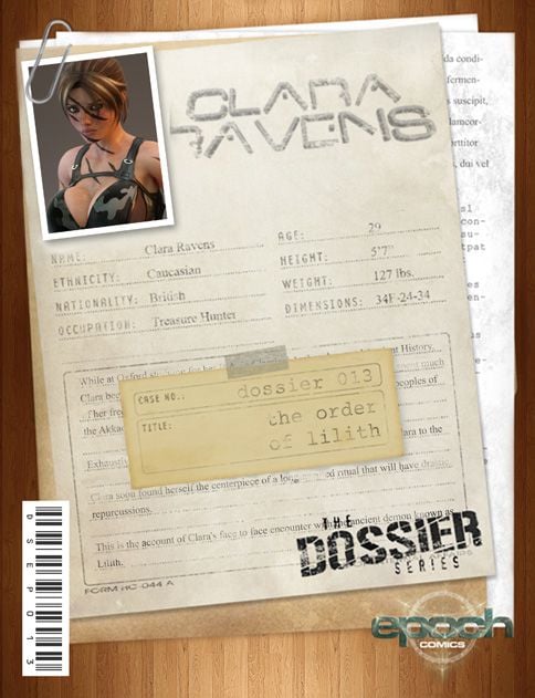 The Dossier [Epoch] 13 . The Dossier - Chapter 13 - The Order Of Lilith [Epoch] – page 1