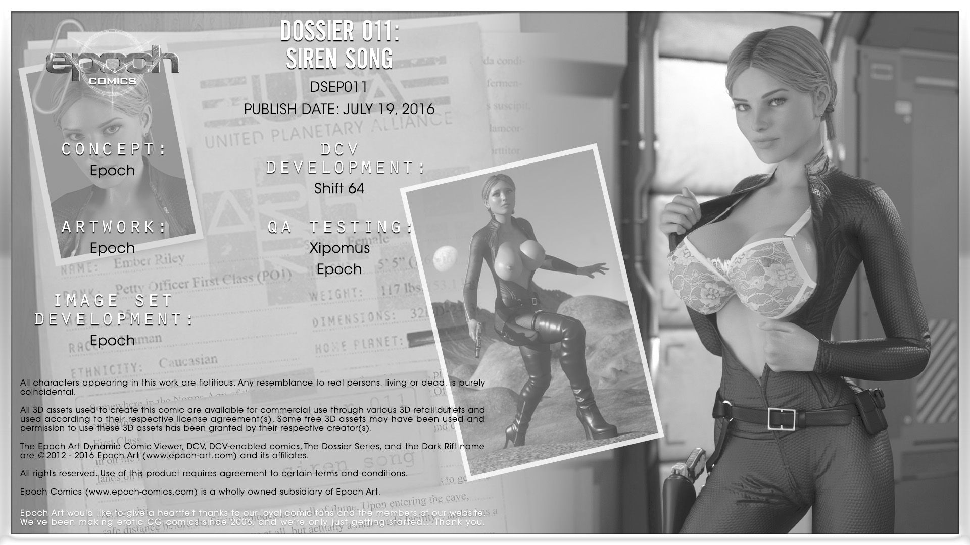 The Dossier [Epoch] 11 . The Dossier - Chapter 11 - Siren Song [Epoch] – page 60