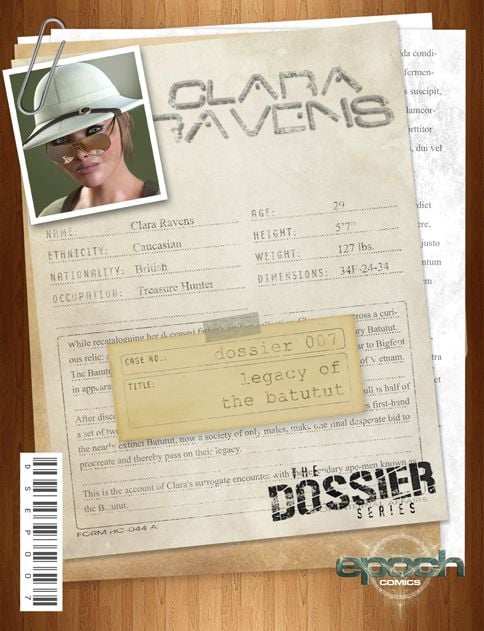 The Dossier [Epoch] 7 . The Dossier - Chapter 7 - Legacy Of The Batutut [Epoch] – page 1