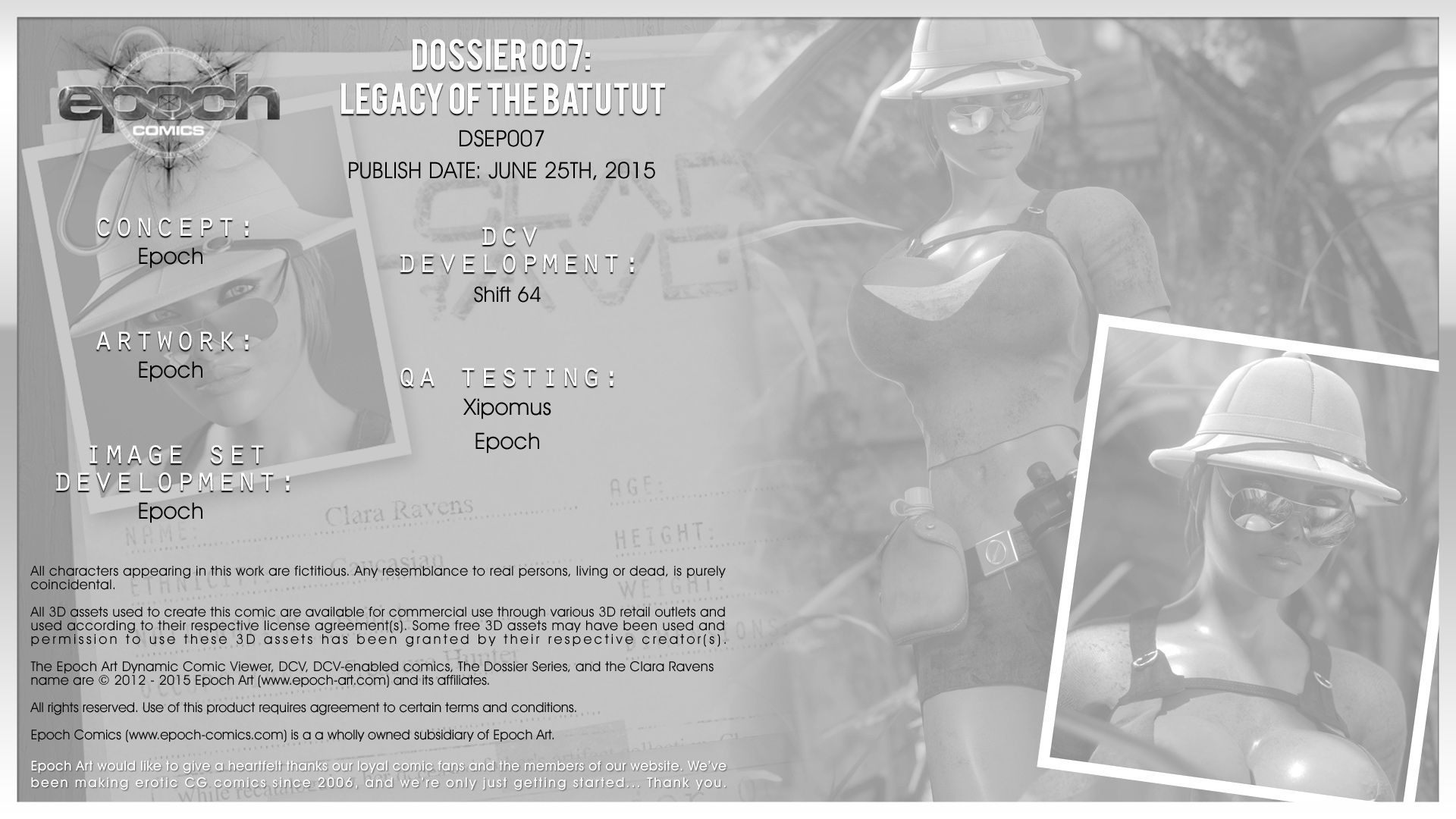 The Dossier [Epoch] 7 . The Dossier - Chapter 7 - Legacy Of The Batutut [Epoch] – page 62