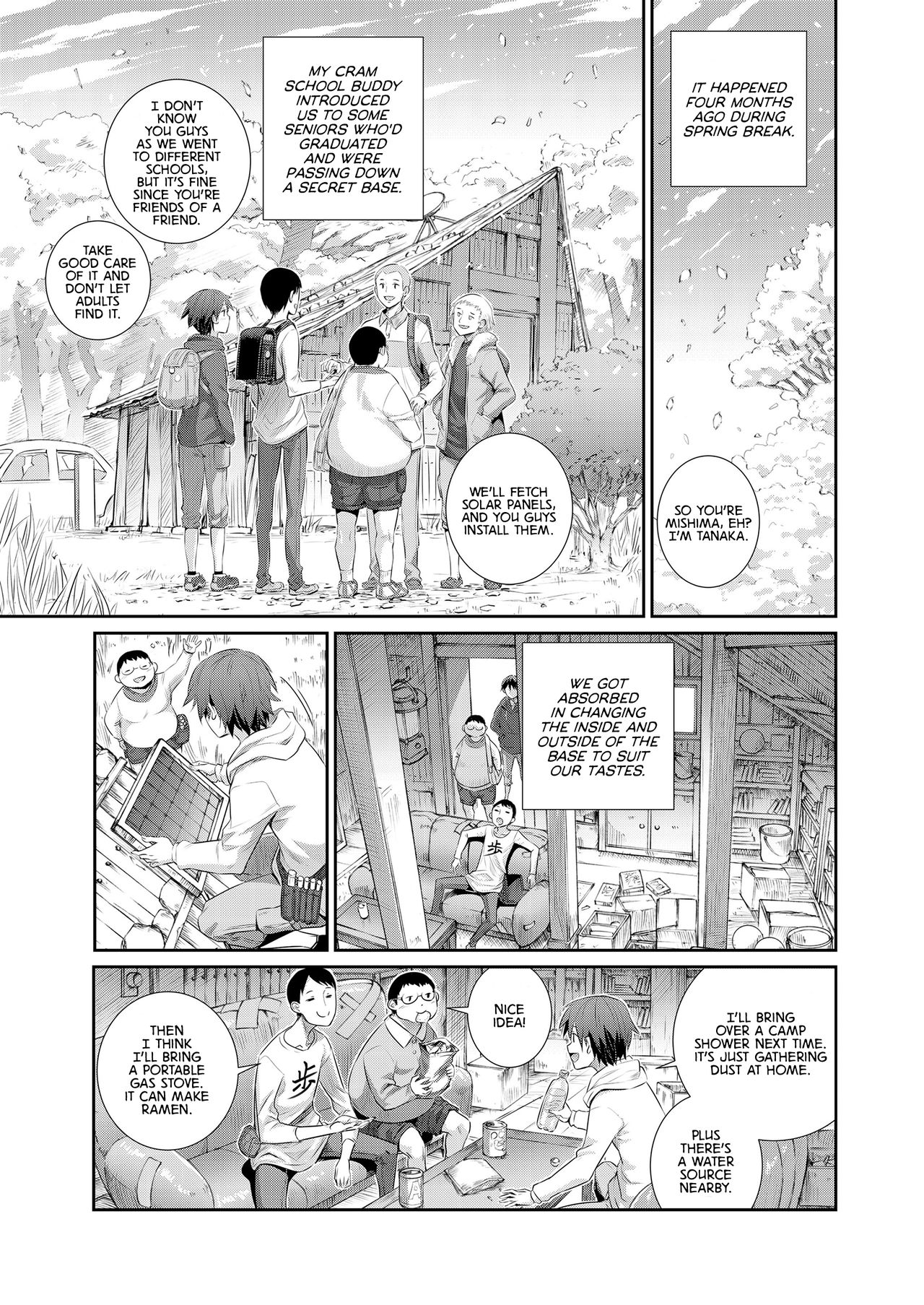 Our Secret Base [Koume Keito] 1 . Our Secret Base - Chapter 1 [Koume Keito] – page 3