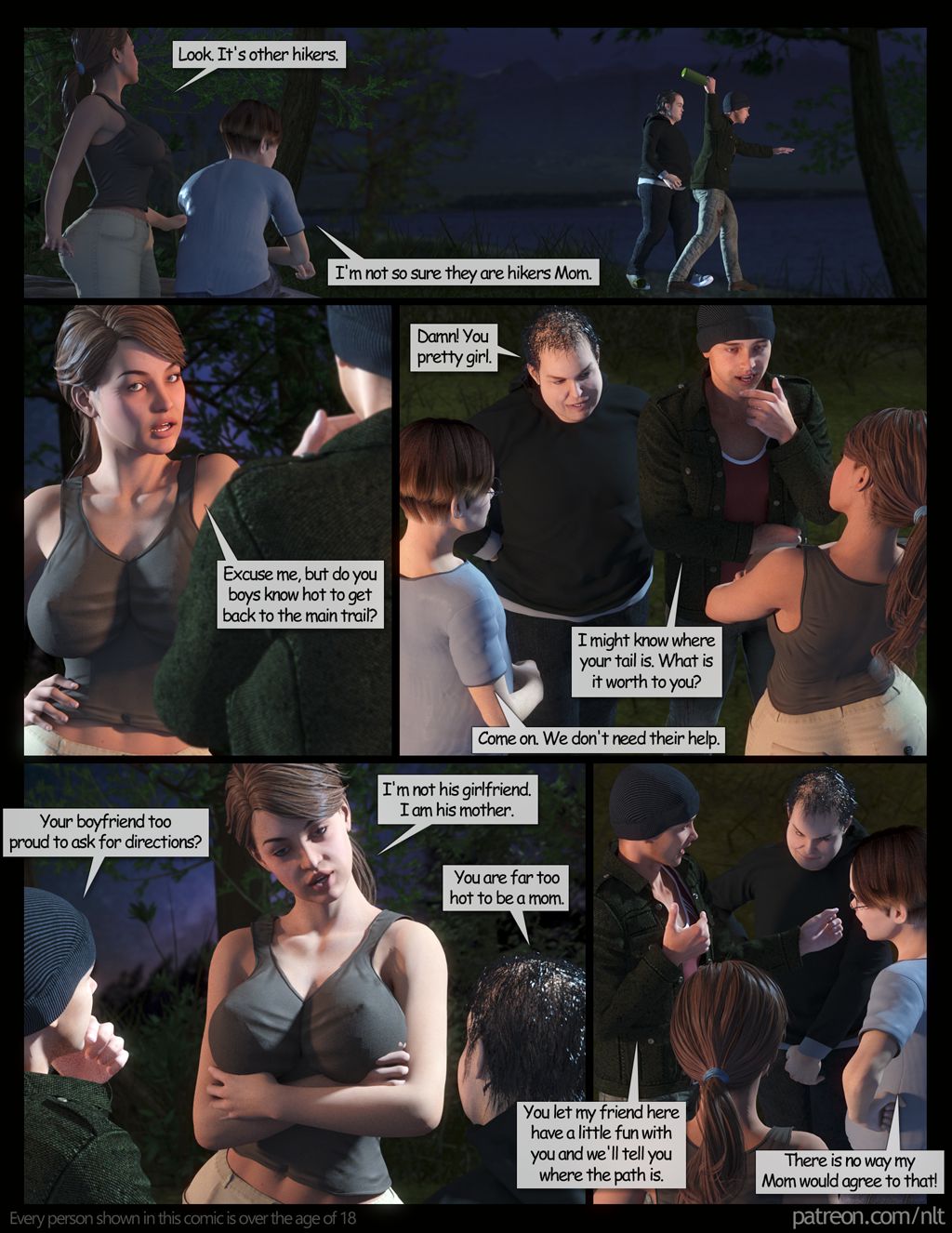 The Family Hike [NLT Media] 1 . The Family Hike  - Chapter 1 [NLT Media] – page 16