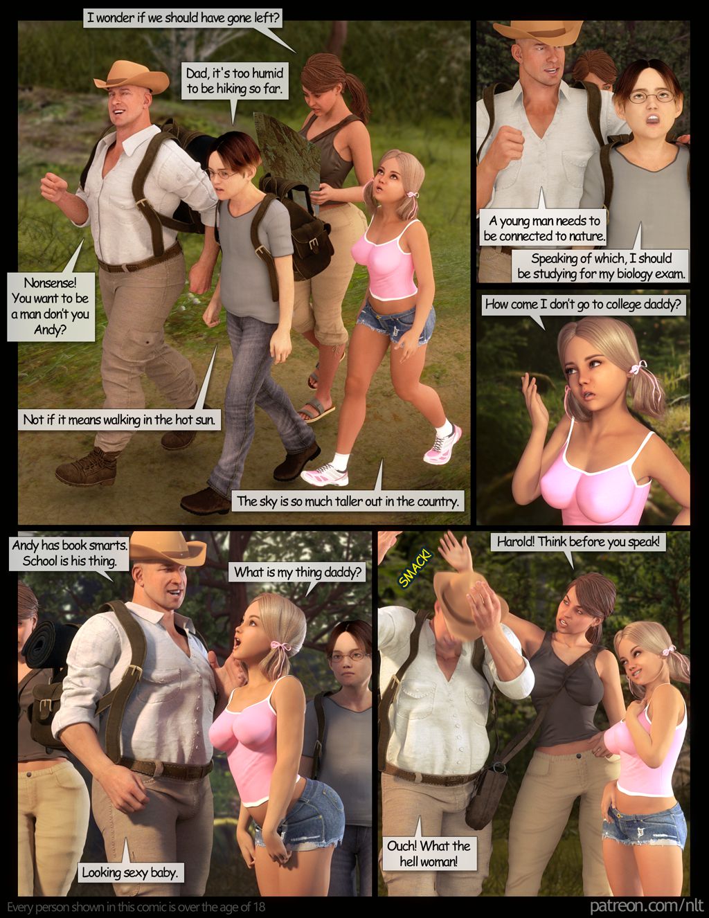The Family Hike [NLT Media] 1 . The Family Hike  - Chapter 1 [NLT Media] – page 2