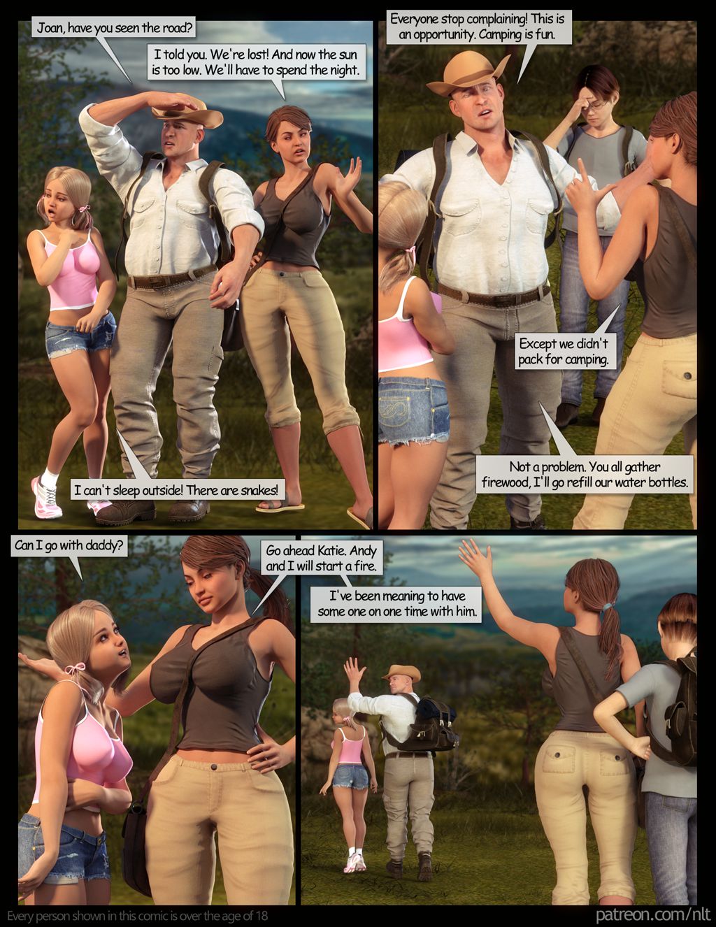The Family Hike [NLT Media] 1 . The Family Hike  - Chapter 1 [NLT Media] – page 3