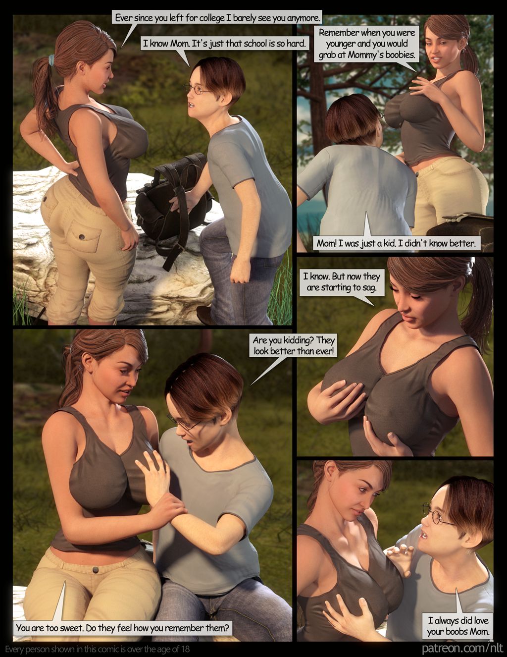 The Family Hike [NLT Media] 1 . The Family Hike  - Chapter 1 [NLT Media] – page 4