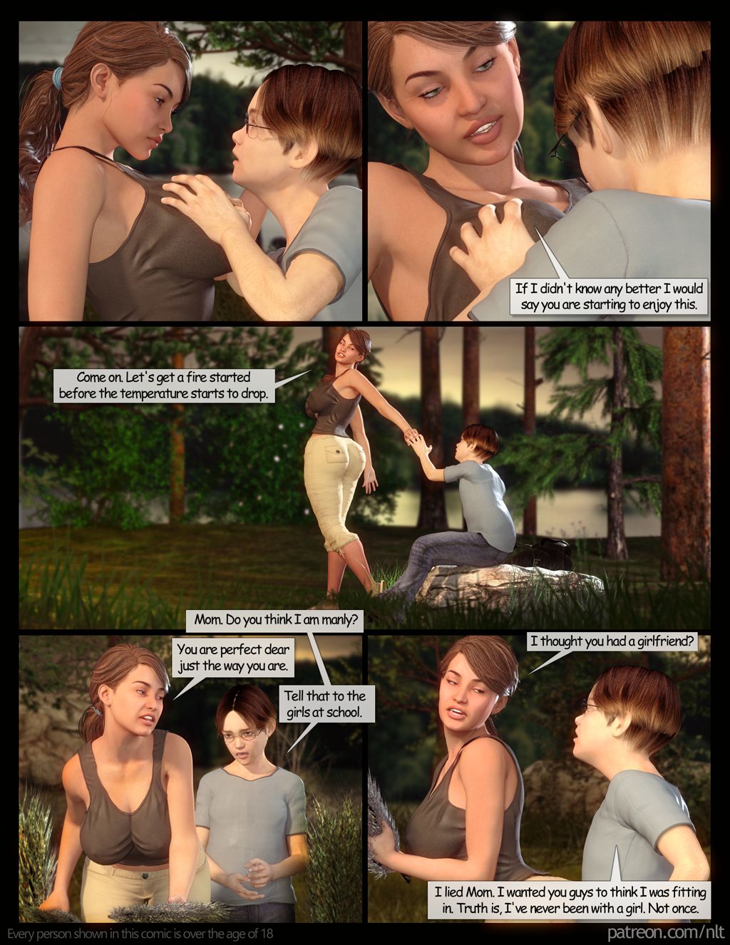 The Family Hike [NLT Media] 1 . The Family Hike  - Chapter 1 [NLT Media] – page 5