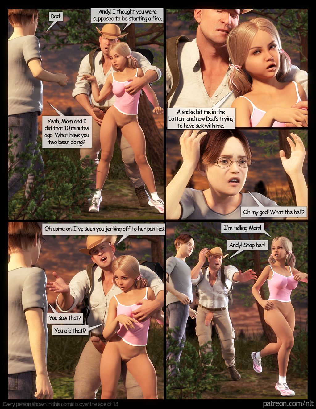 The Family Hike [NLT Media] 1 . The Family Hike  - Chapter 1 [NLT Media] – page 8
