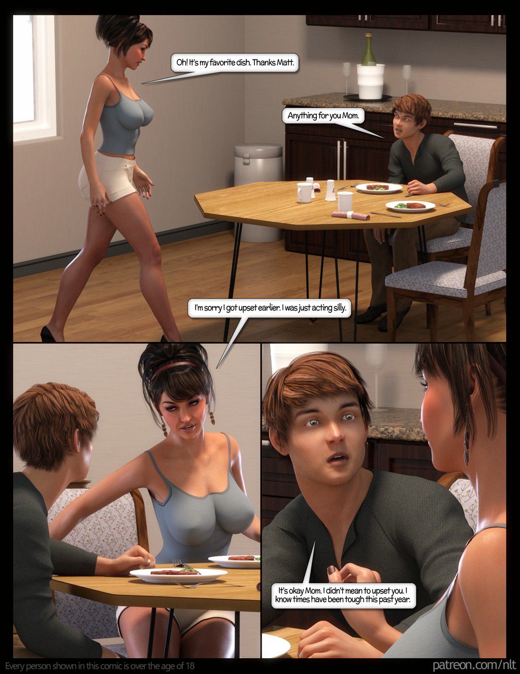 Is My Mom Hot? [NLT Media] 1 . Is My Mom Hot?  - Chapter 1 [NLT Media] – page 9