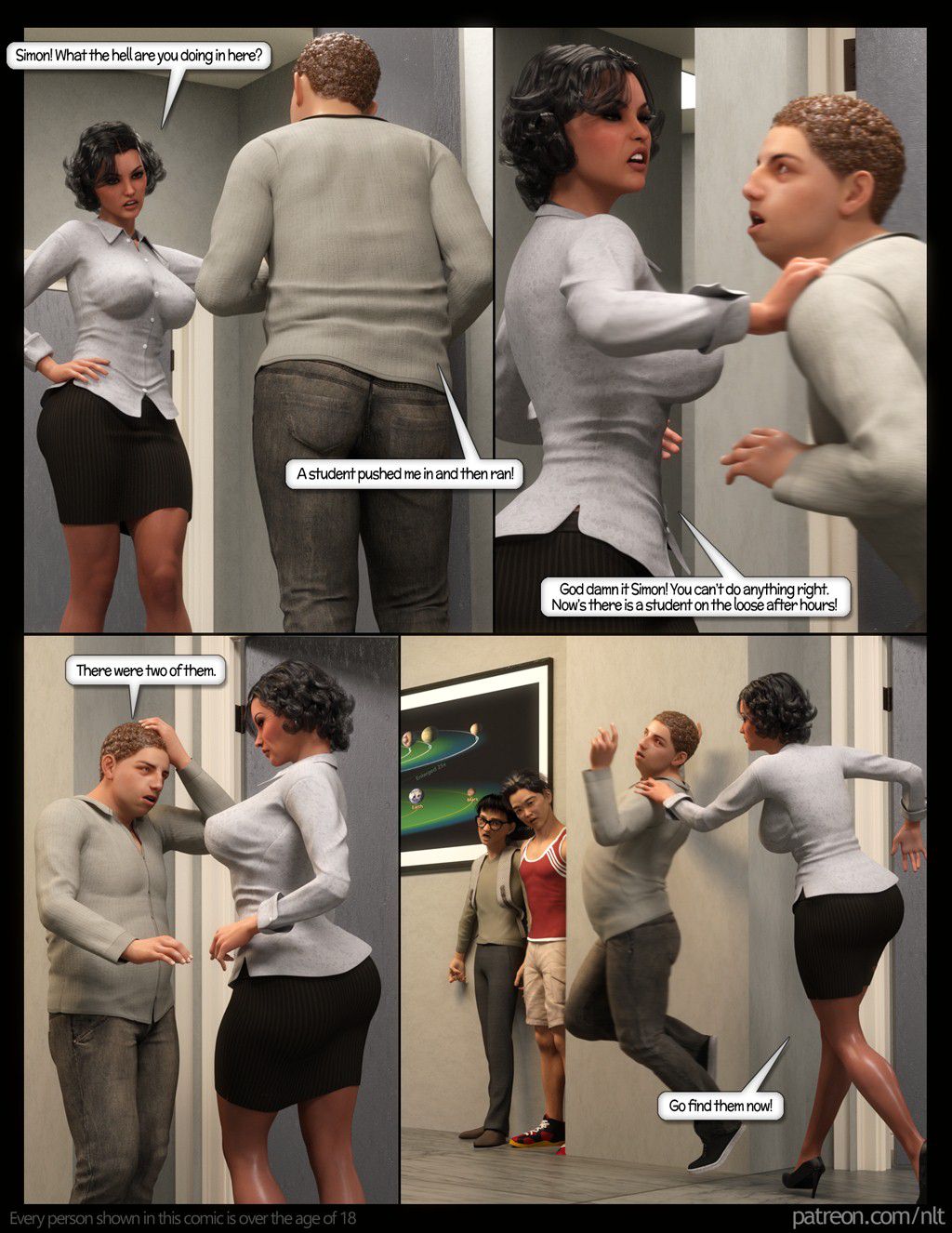 Stuck With Simon [NLT Media] 1 . Stuck With Simon  - Chapter 1 [NLT Media] – page 10