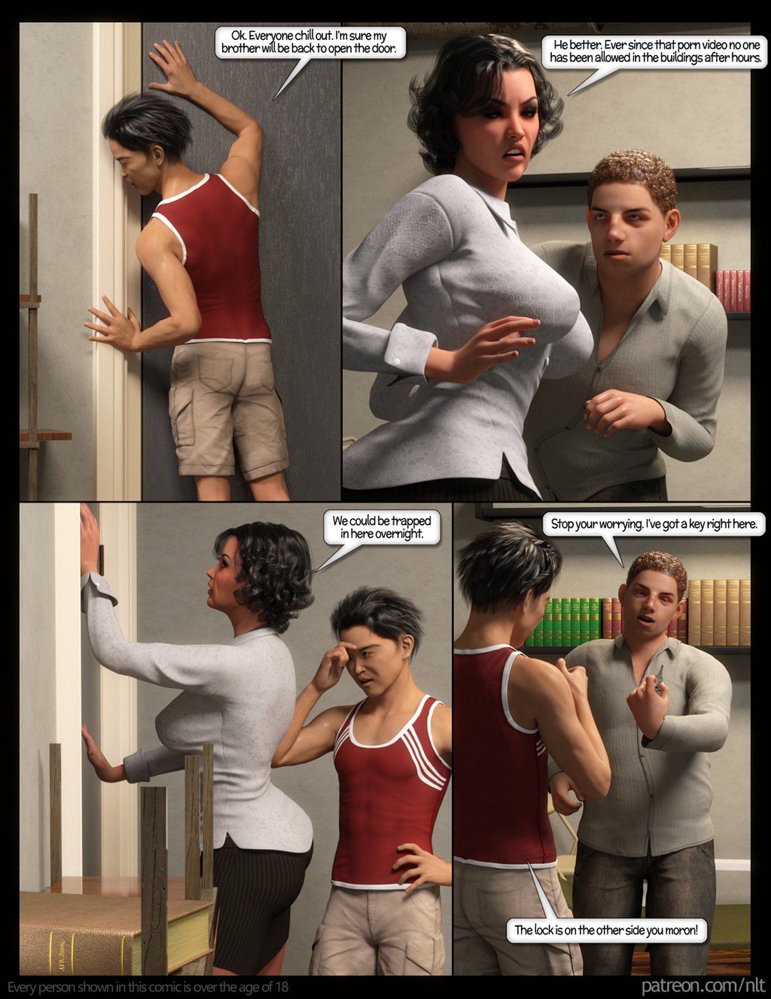 Stuck With Simon [NLT Media] 1 . Stuck With Simon  - Chapter 1 [NLT Media] – page 14