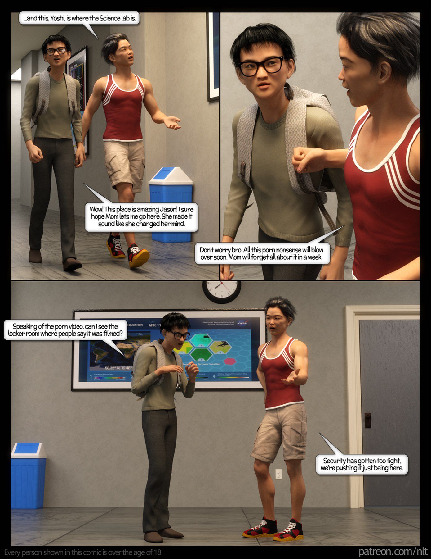 Stuck With Simon [NLT Media] 1 . Stuck With Simon  - Chapter 1 [NLT Media] – page 5