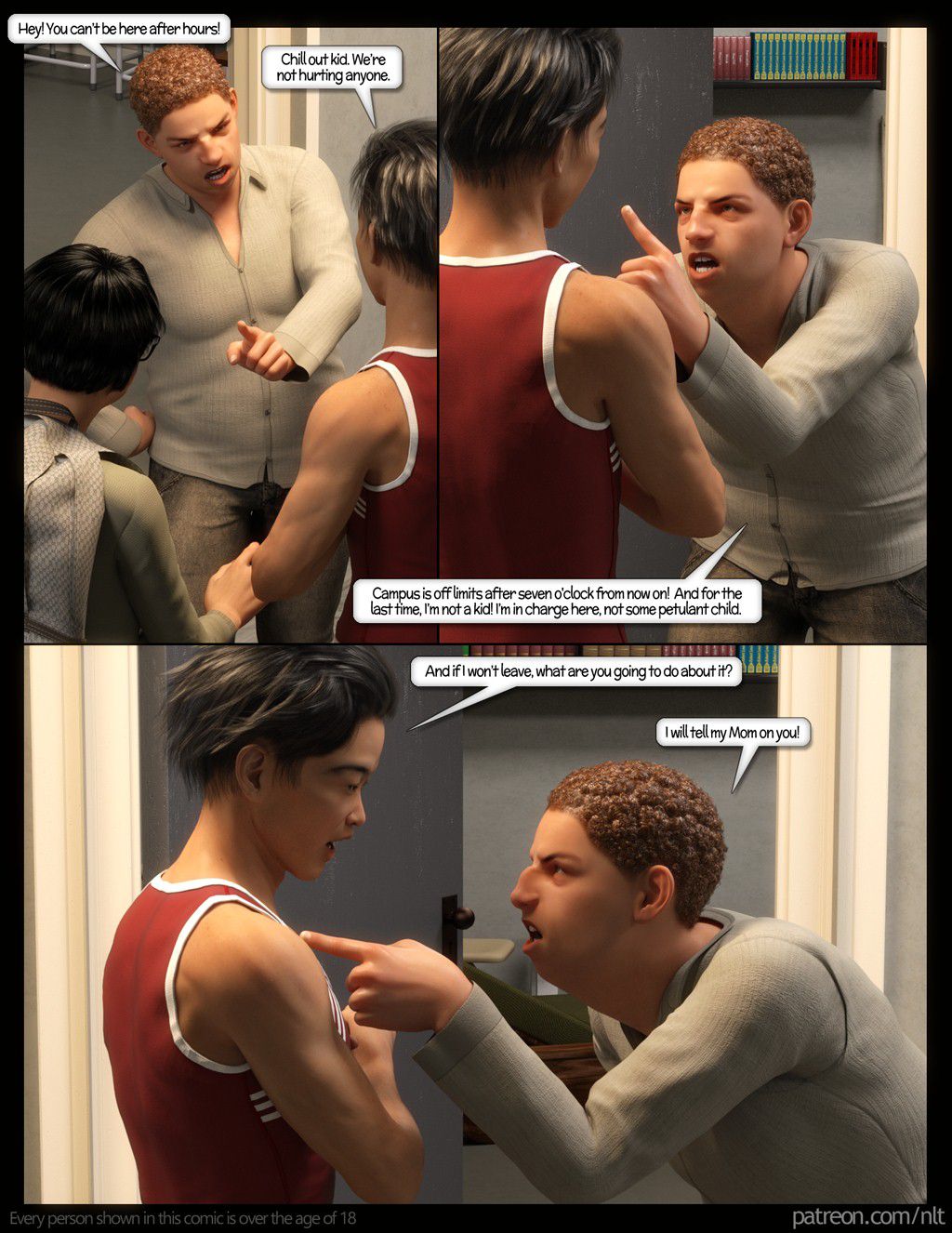 Stuck With Simon [NLT Media] 1 . Stuck With Simon  - Chapter 1 [NLT Media] – page 7