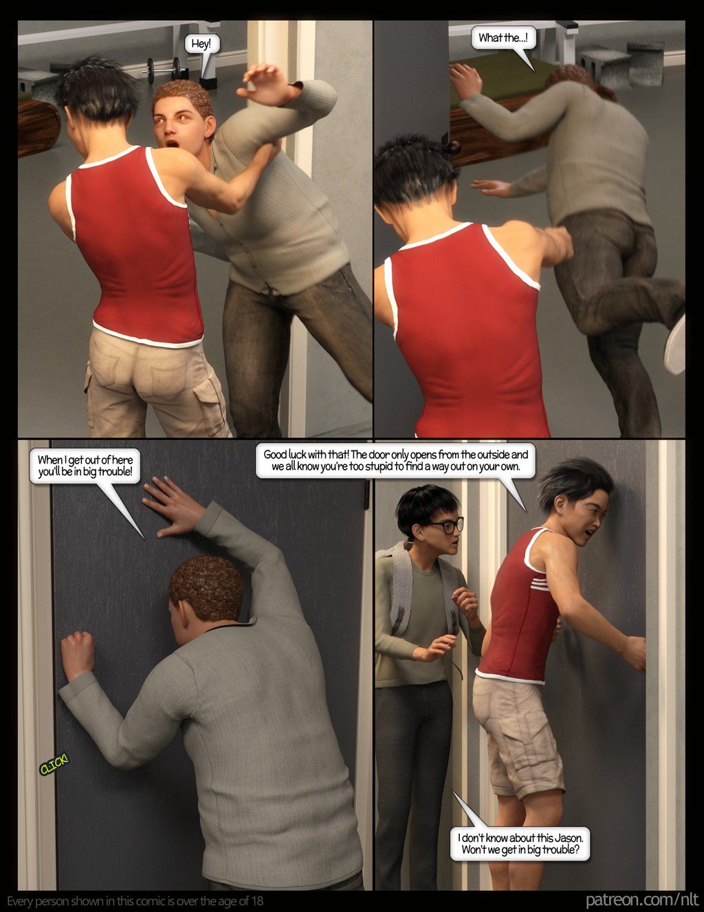 Stuck With Simon [NLT Media] 1 . Stuck With Simon  - Chapter 1 [NLT Media] – page 8