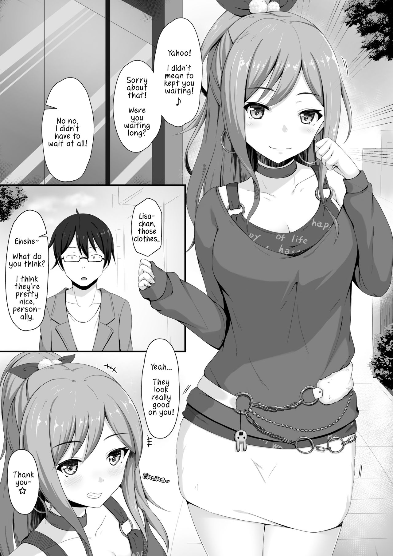 Route Episode in Lisa-nee (Bang Dream!) [Momo no Kanzume] 1 . Route Episode in Lisa-nee  - Chapter 1 (Bang Dream!) [Momo no Kanzume] – page 3