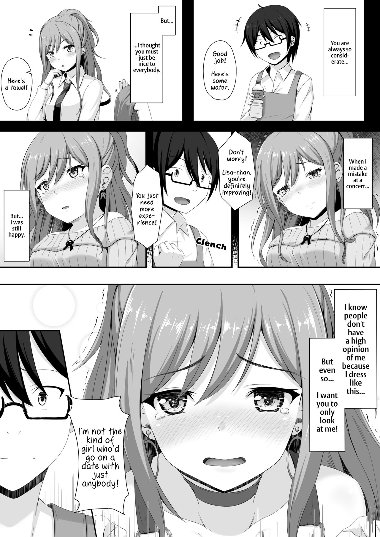 Route Episode in Lisa-nee (Bang Dream!) [Momo no Kanzume] 1 . Route Episode in Lisa-nee  - Chapter 1 (Bang Dream!) [Momo no Kanzume] – page 8