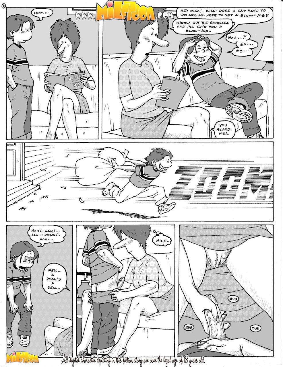 Cumbuckets (The Buckets) [MILFToon] 1 . Cumbuckets  - Chapter 1 (The Buckets) [MILFToon] – page 1