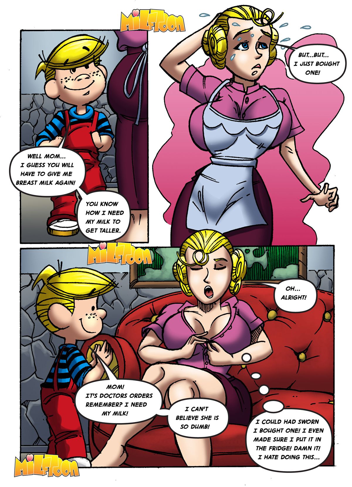 Dennis The Trickster (Dennis the Menace) [MILFToon] 1 . Dennis The Trickster  - Chapter 1 (Dennis the Menace) [MILFToon] – page 3