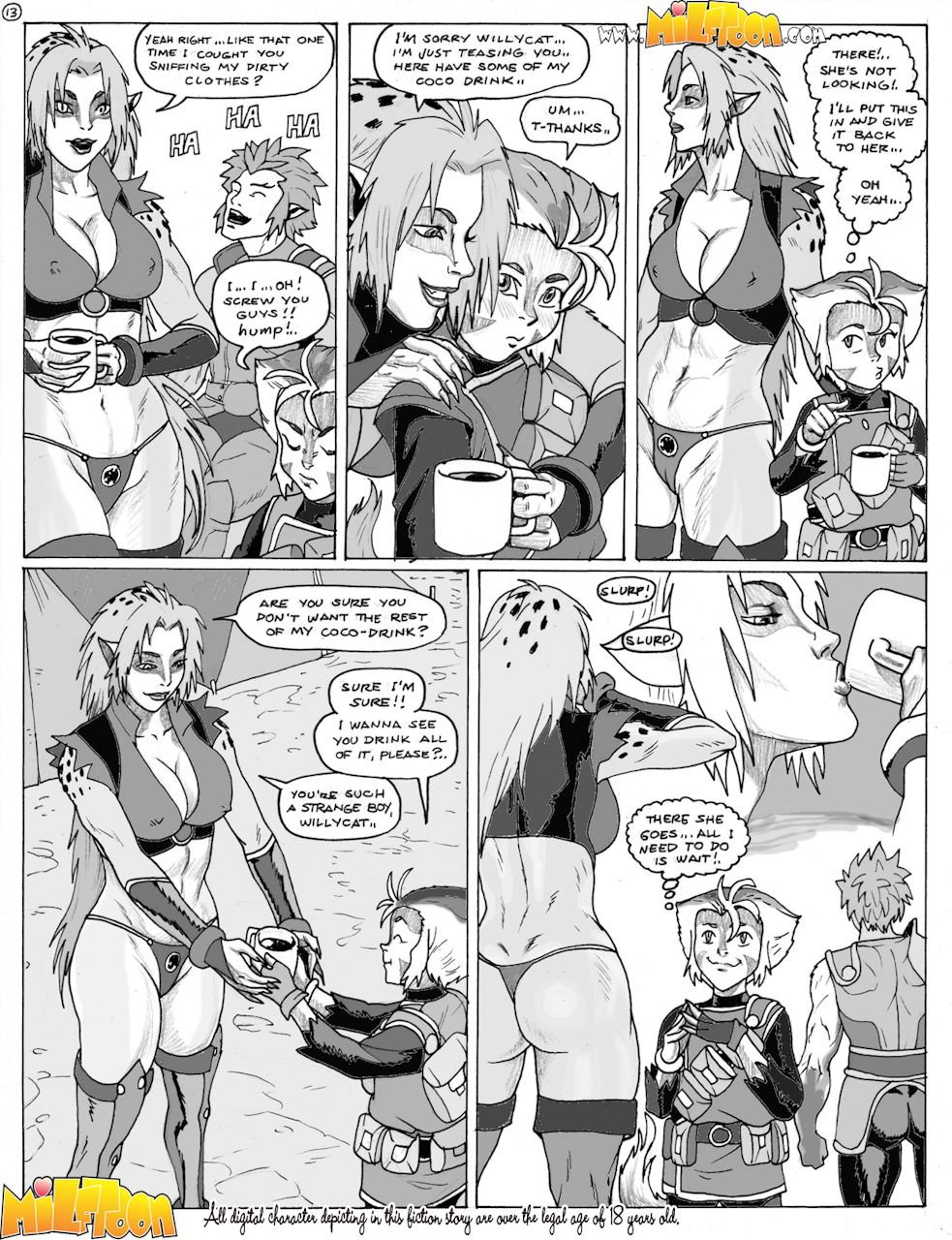 Dixter’s Fap (Dexter’s Laboratory) [MILFToon] 2 . Dixter's Fap  - Chapter 2 (Dexter's Laboratory) [MILFToon] – page 13