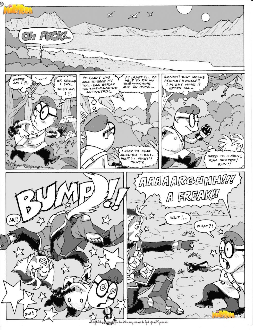 Dixter’s Fap (Dexter’s Laboratory) [MILFToon] 2 . Dixter's Fap  - Chapter 2 (Dexter's Laboratory) [MILFToon] – page 9