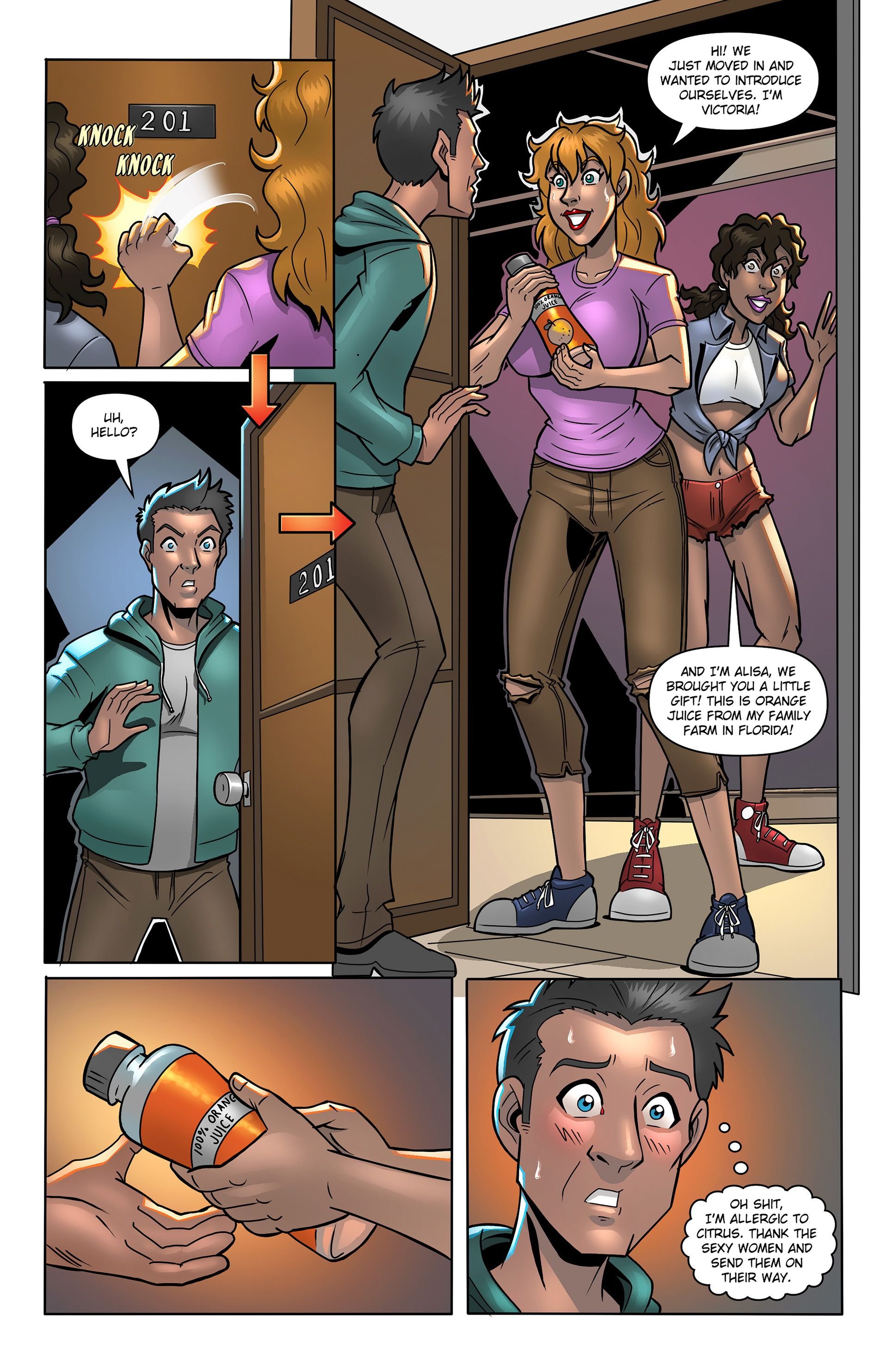 Allergens [Giantess Fan] 1 . Allergens  - Chapter 1 [Giantess Fan] – page 3