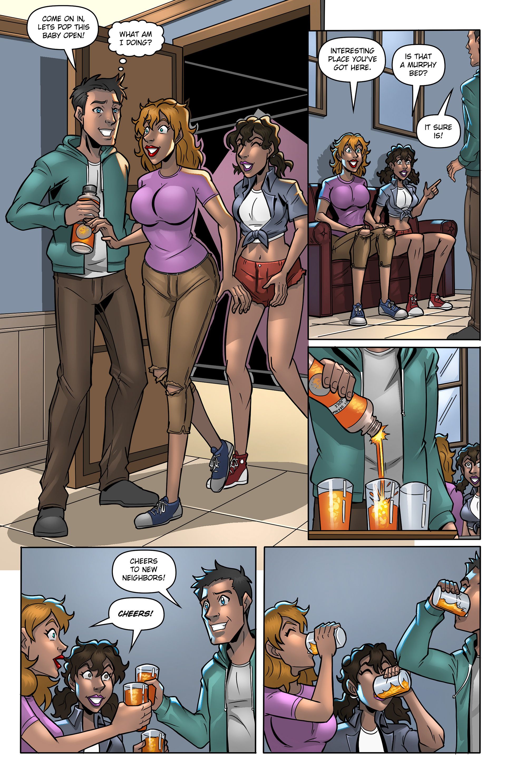 Allergens [Giantess Fan] 1 . Allergens  - Chapter 1 [Giantess Fan] – page 4
