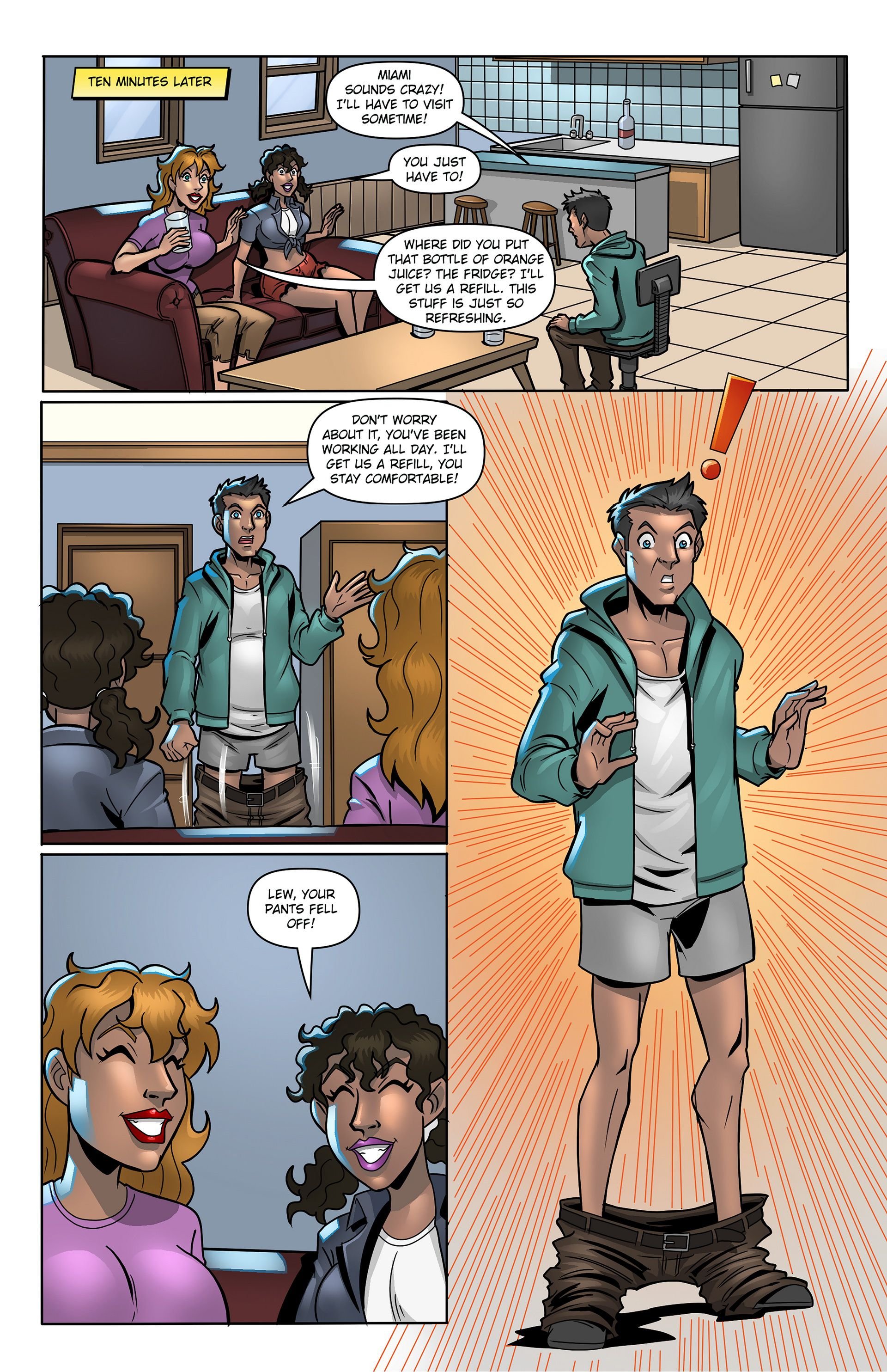 Allergens [Giantess Fan] 1 . Allergens  - Chapter 1 [Giantess Fan] – page 5