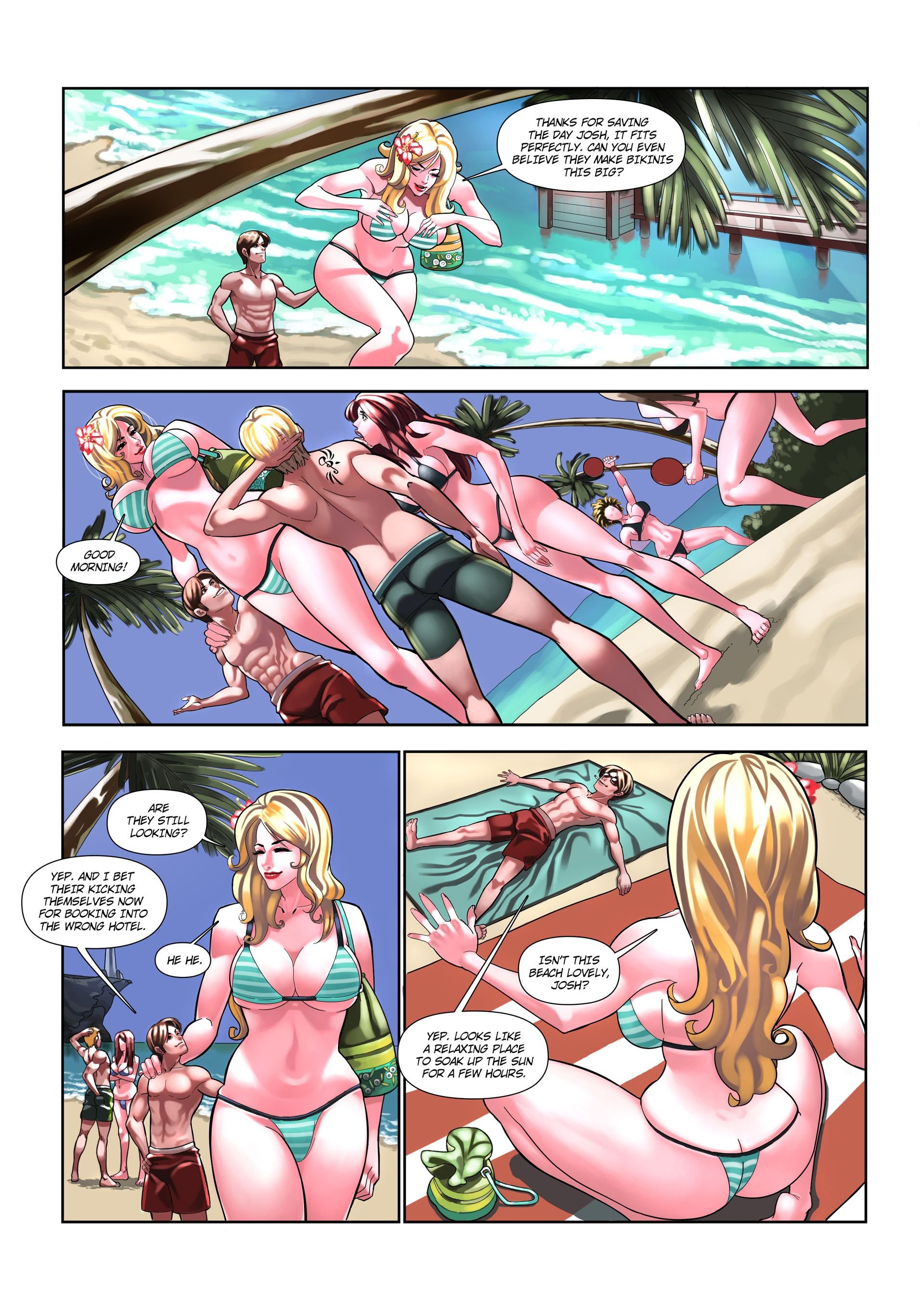 Amazon Hotel [Giantess Fan] 2 . Amazon Hotel - Chapter 2 [Giantess Fan] – page 9