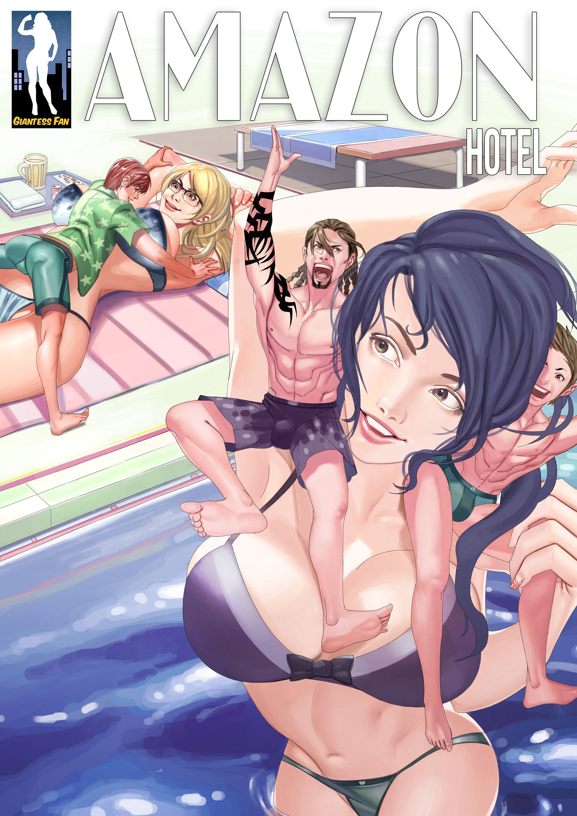 Amazon Hotel [Giantess Fan] 4 . Amazon Hotel  - Chapter 4 [Giantess Fan] – page 1