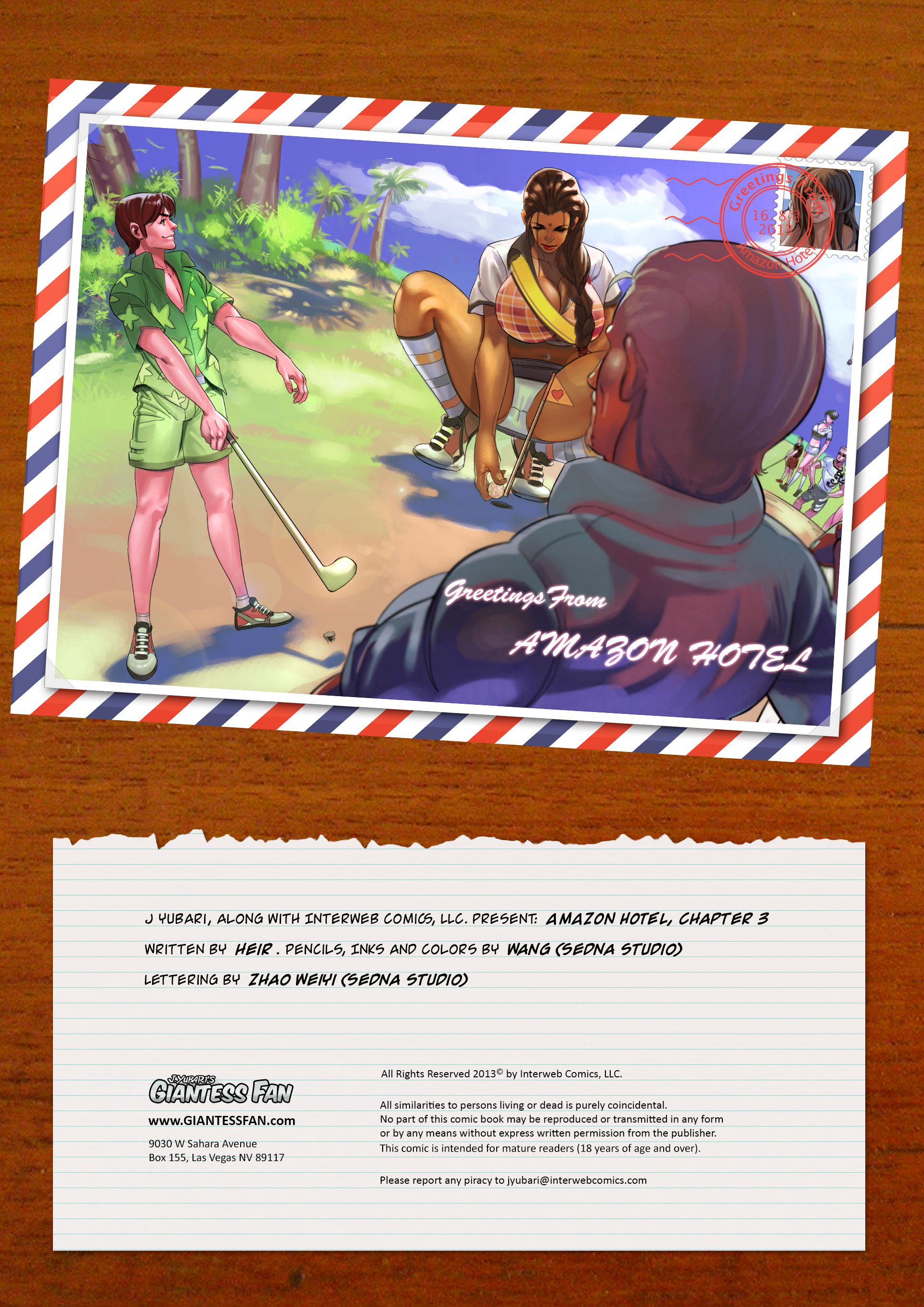 Amazon Hotel [Giantess Fan] 3 . Amazon Hotel  - Chapter 3 [Giantess Fan] – page 2
