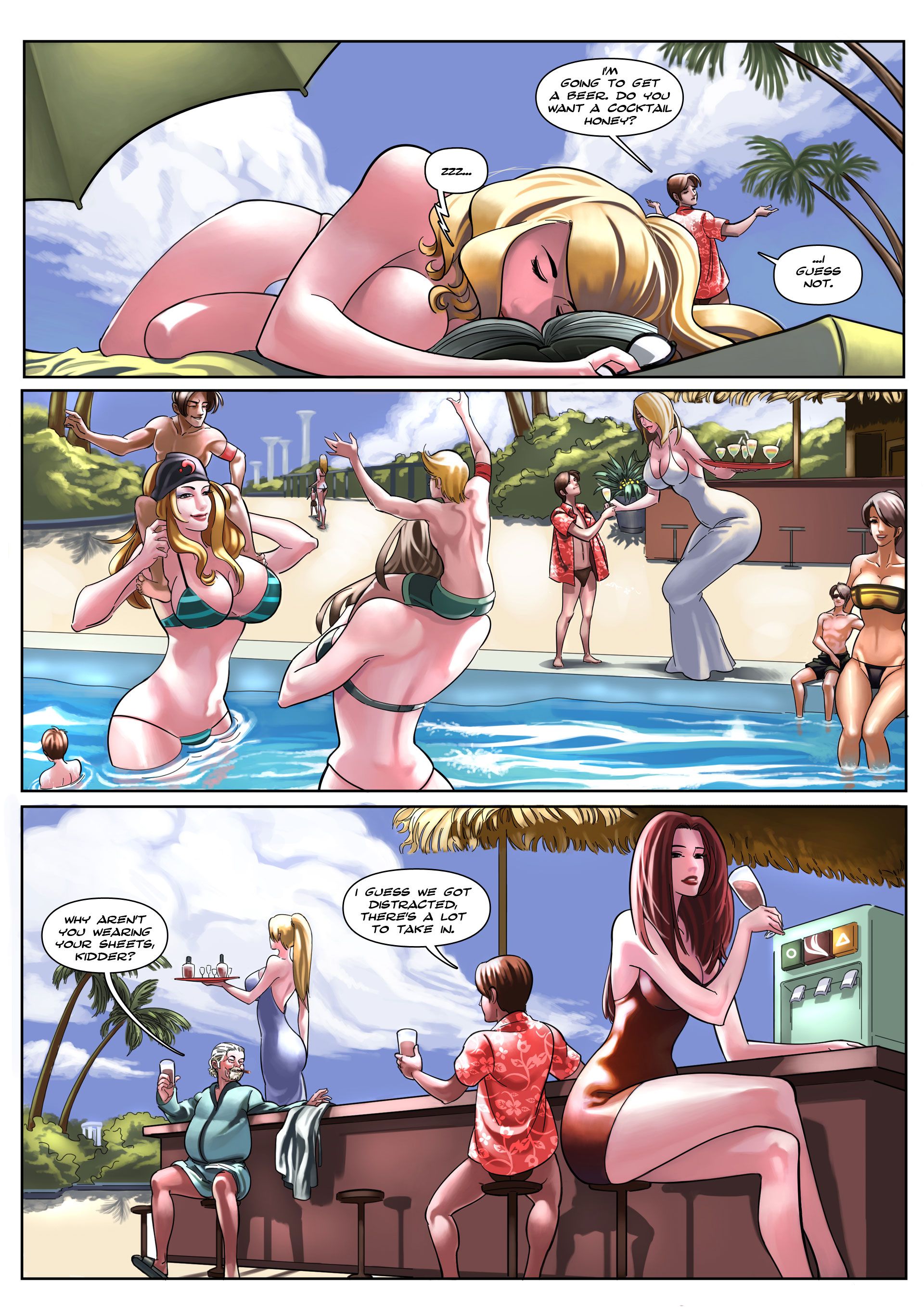 Amazon Hotel [Giantess Fan] 1 . Amazon Hotel  - Chapter 1 [Giantess Fan] – page 13