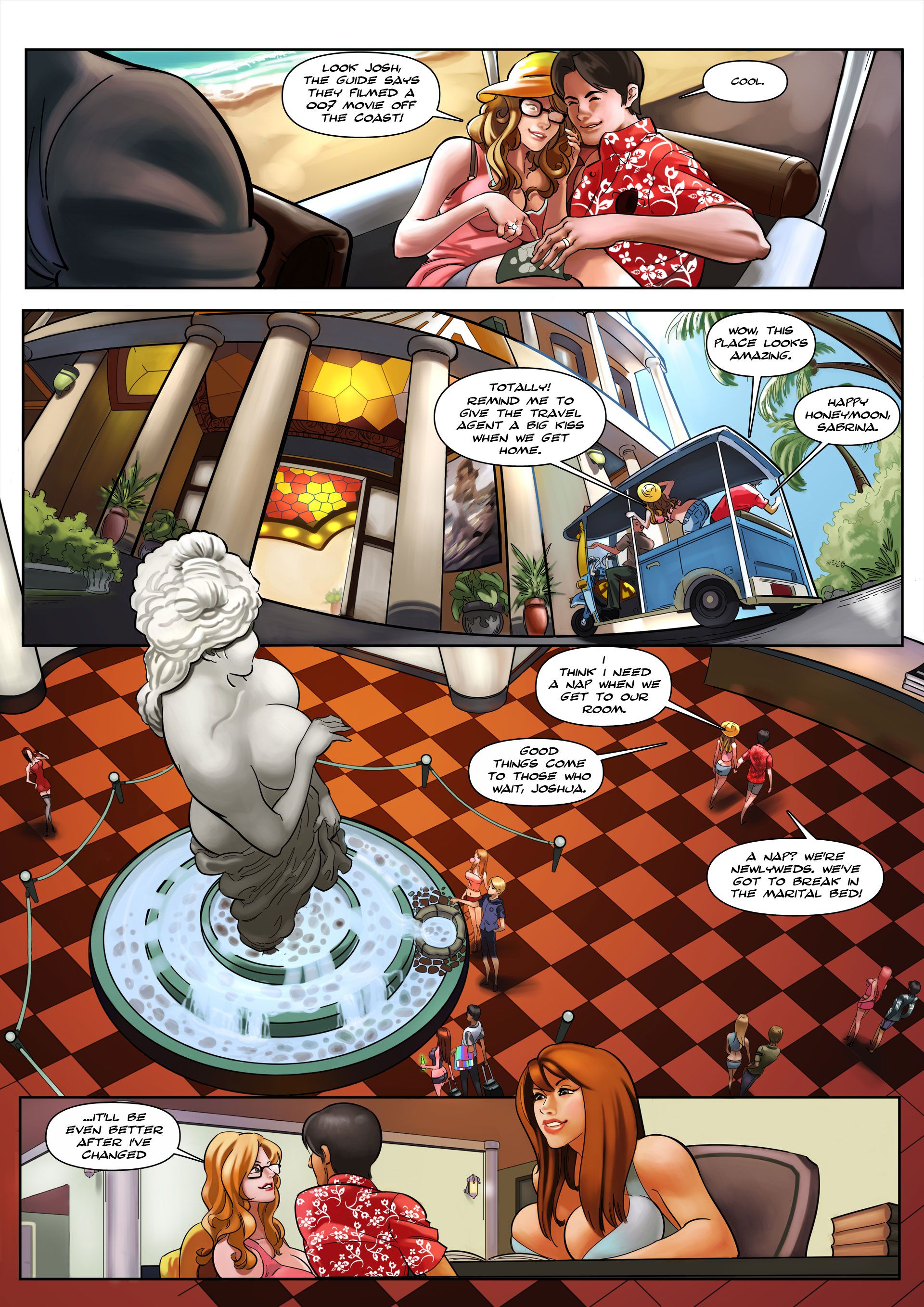 Amazon Hotel [Giantess Fan] 1 . Amazon Hotel  - Chapter 1 [Giantess Fan] – page 3