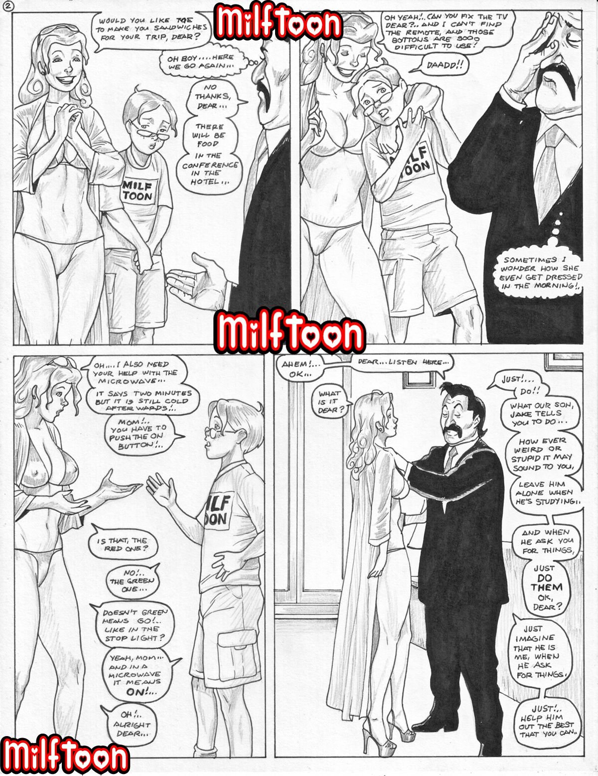Dumb Blond [MILFToon] 1 . Dumb Blond  - Chapter 1 [MILFToon] – page 3