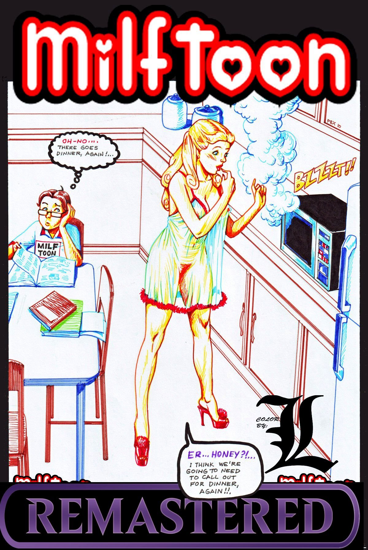 Dumb Blond [MILFToon] 1.5 . Dumb Blond - Chapter 1 - Colored [MILFToon] – page 1