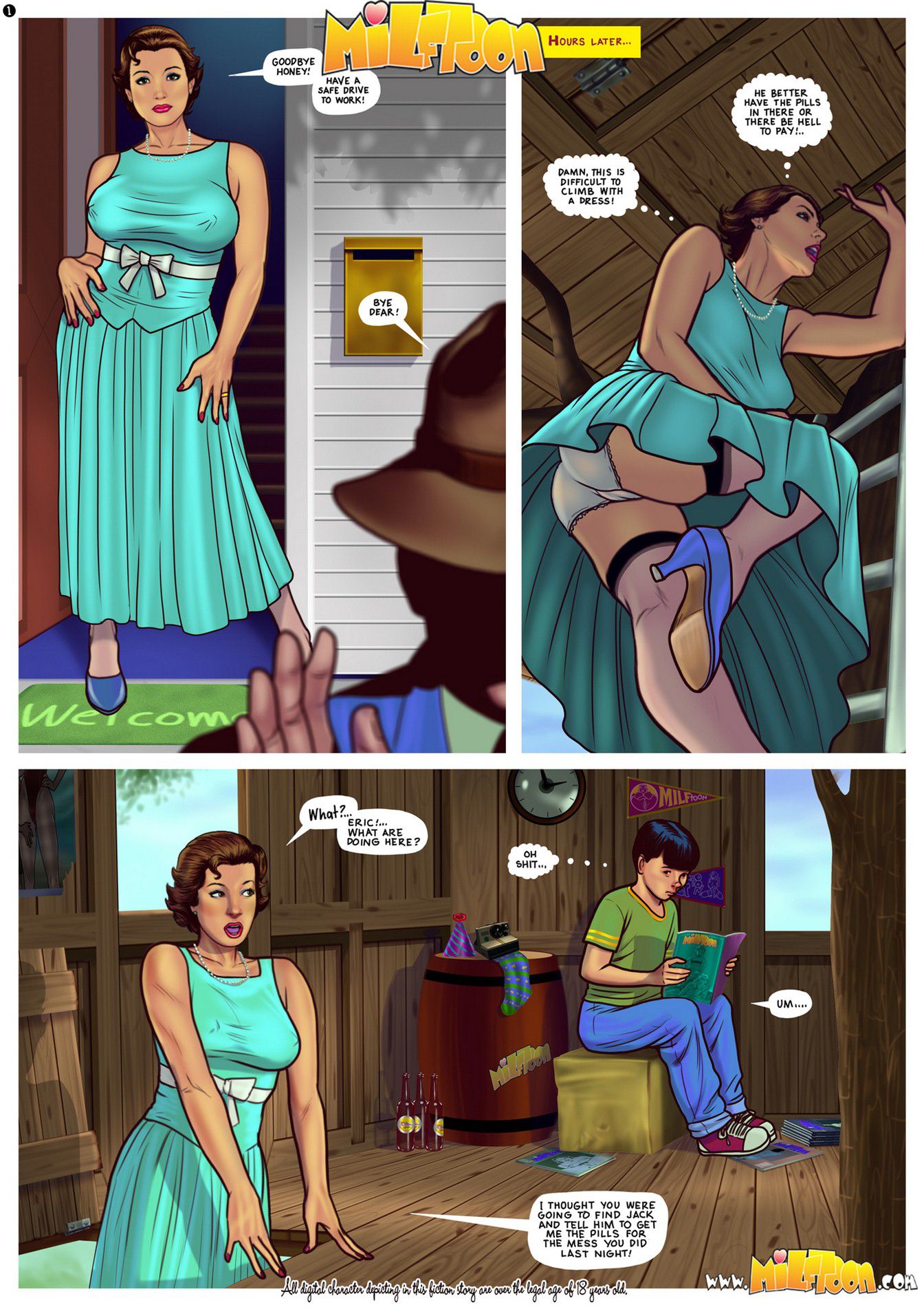 Enjoy The Party [MILFToon] 3 . Enjoy The Party - Chapter 3 [MILFToon] – page 1