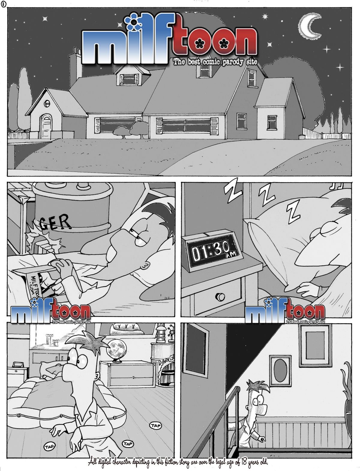 F.F (Phineas and Ferb) [MILFToon] 1 . F.F  - Chapter 1 (Phineas and Ferb) [MILFToon] – page 1