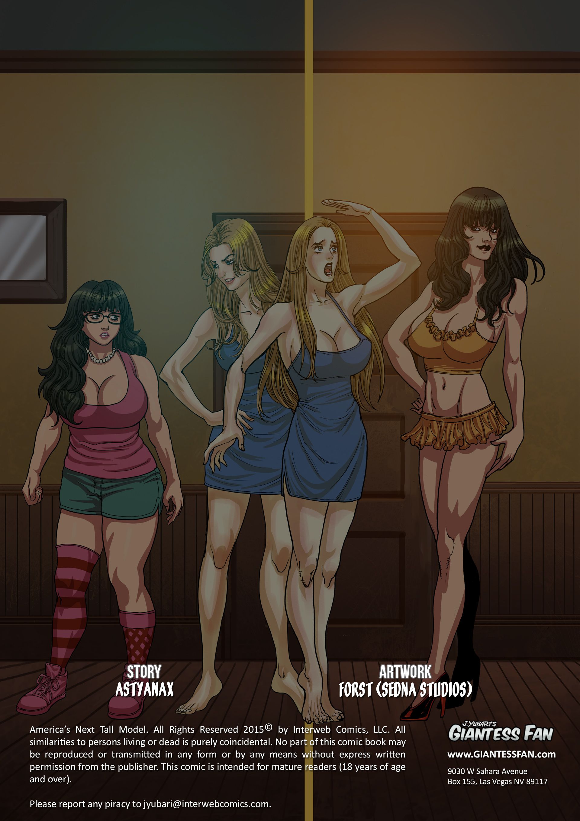 America’s Next Tall Model [Giantess Fan] 1 . America's Next Tall Model  - Chapter 1 [Giantess Fan] – page 2
