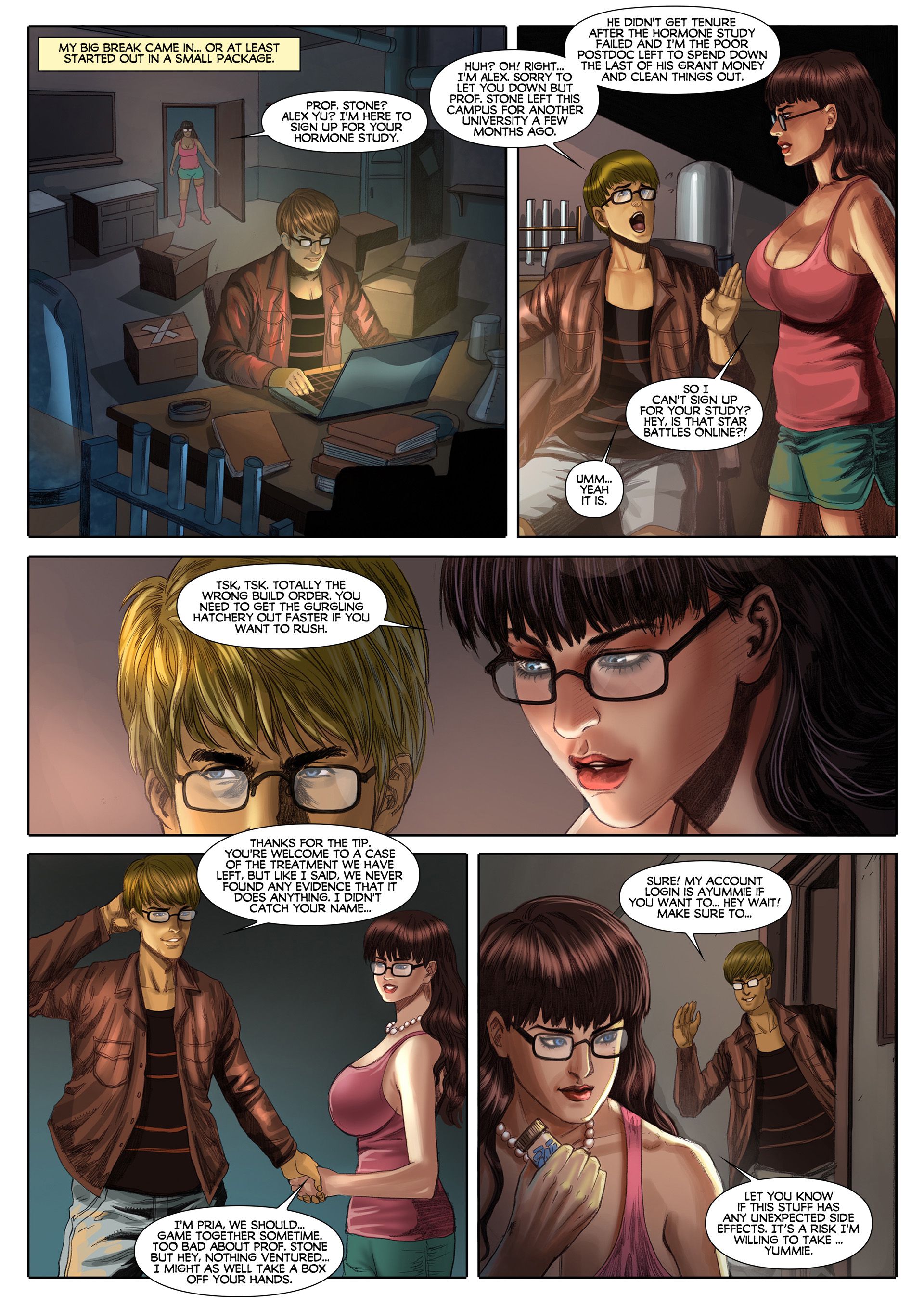 America’s Next Tall Model [Giantess Fan] 1 . America's Next Tall Model  - Chapter 1 [Giantess Fan] – page 4