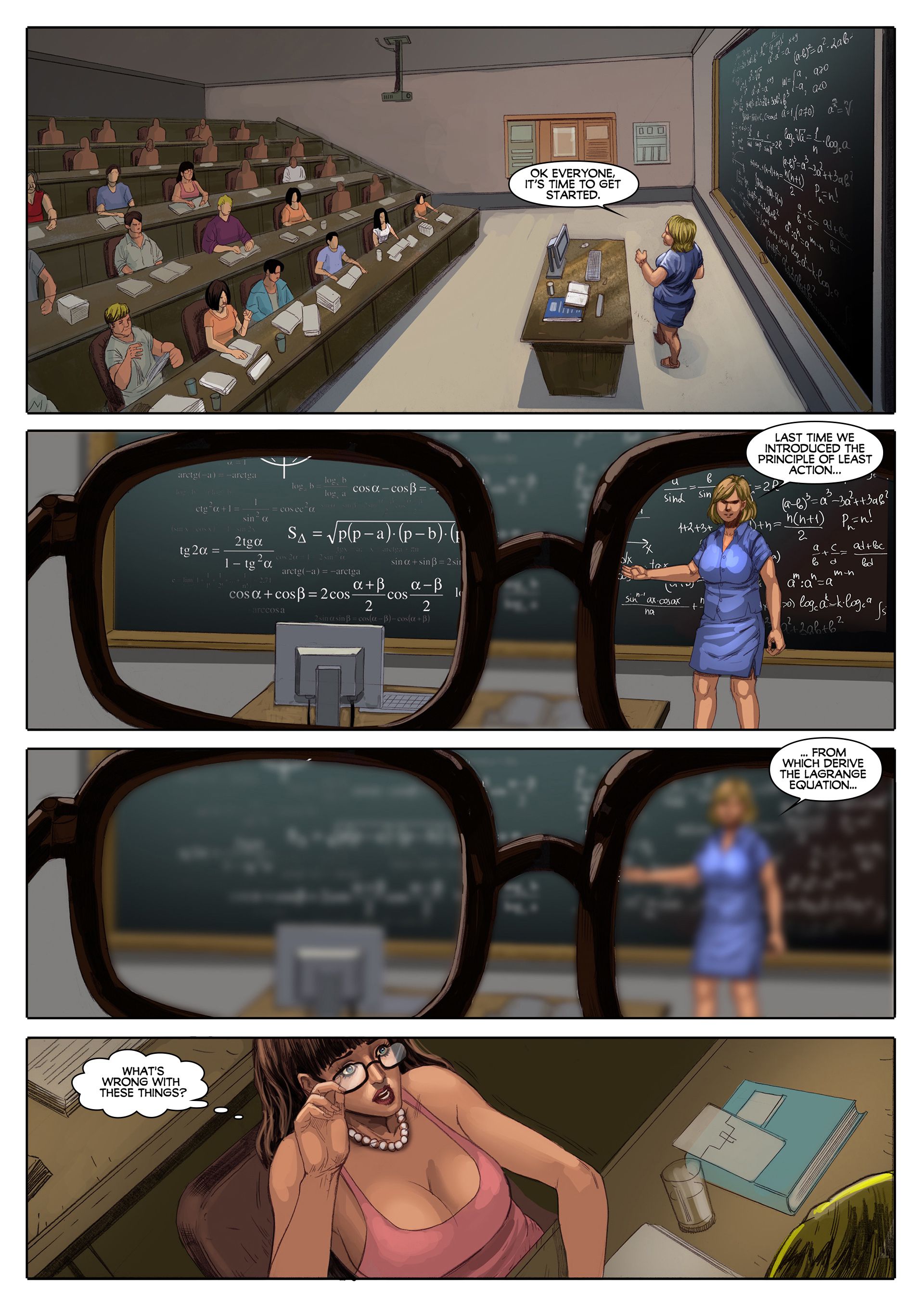 America’s Next Tall Model [Giantess Fan] 1 . America's Next Tall Model  - Chapter 1 [Giantess Fan] – page 6