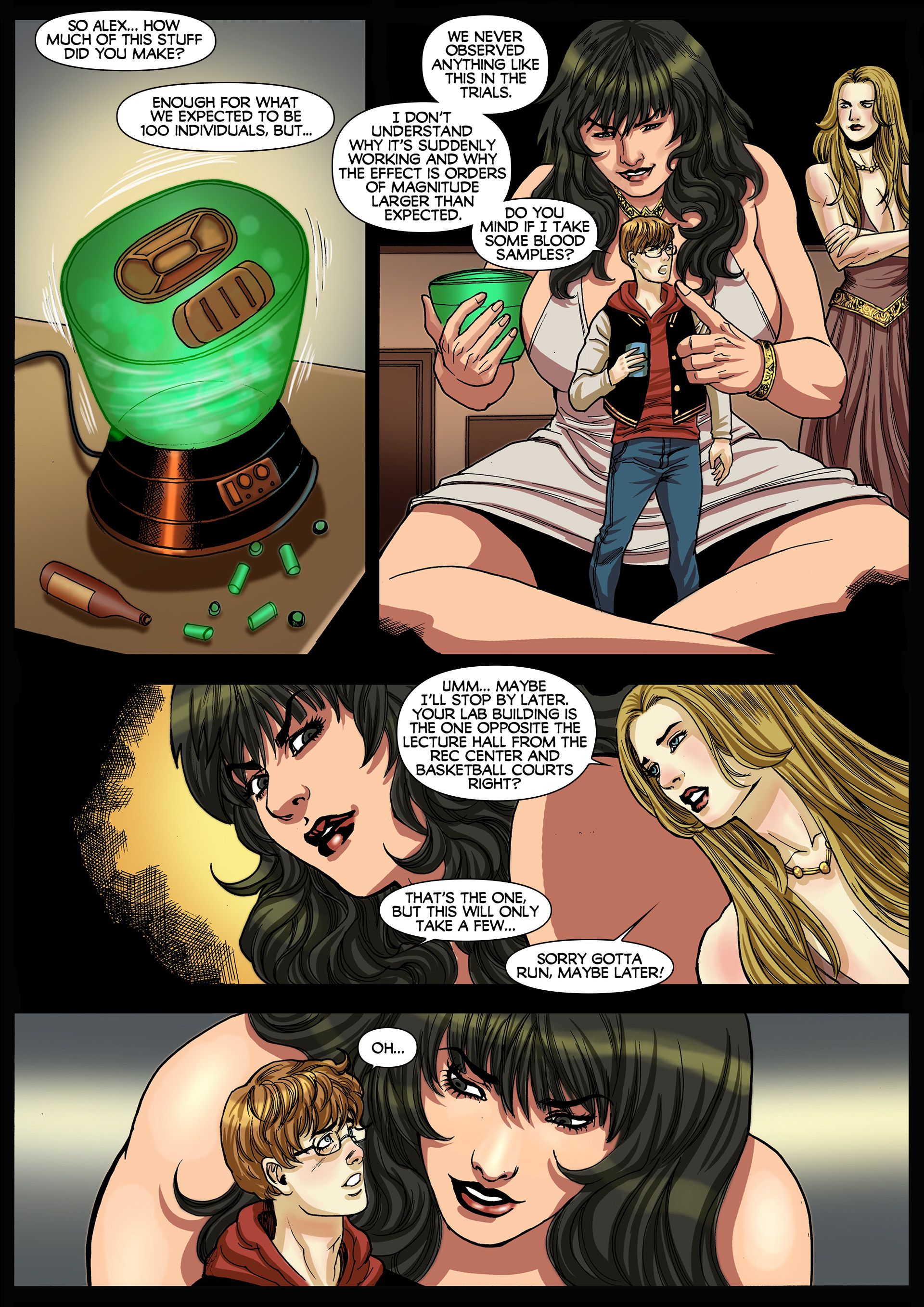 America’s Next Tall Model [Giantess Fan] 2 . America's Next Tall Model  - Chapter 2 [Giantess Fan] – page 10