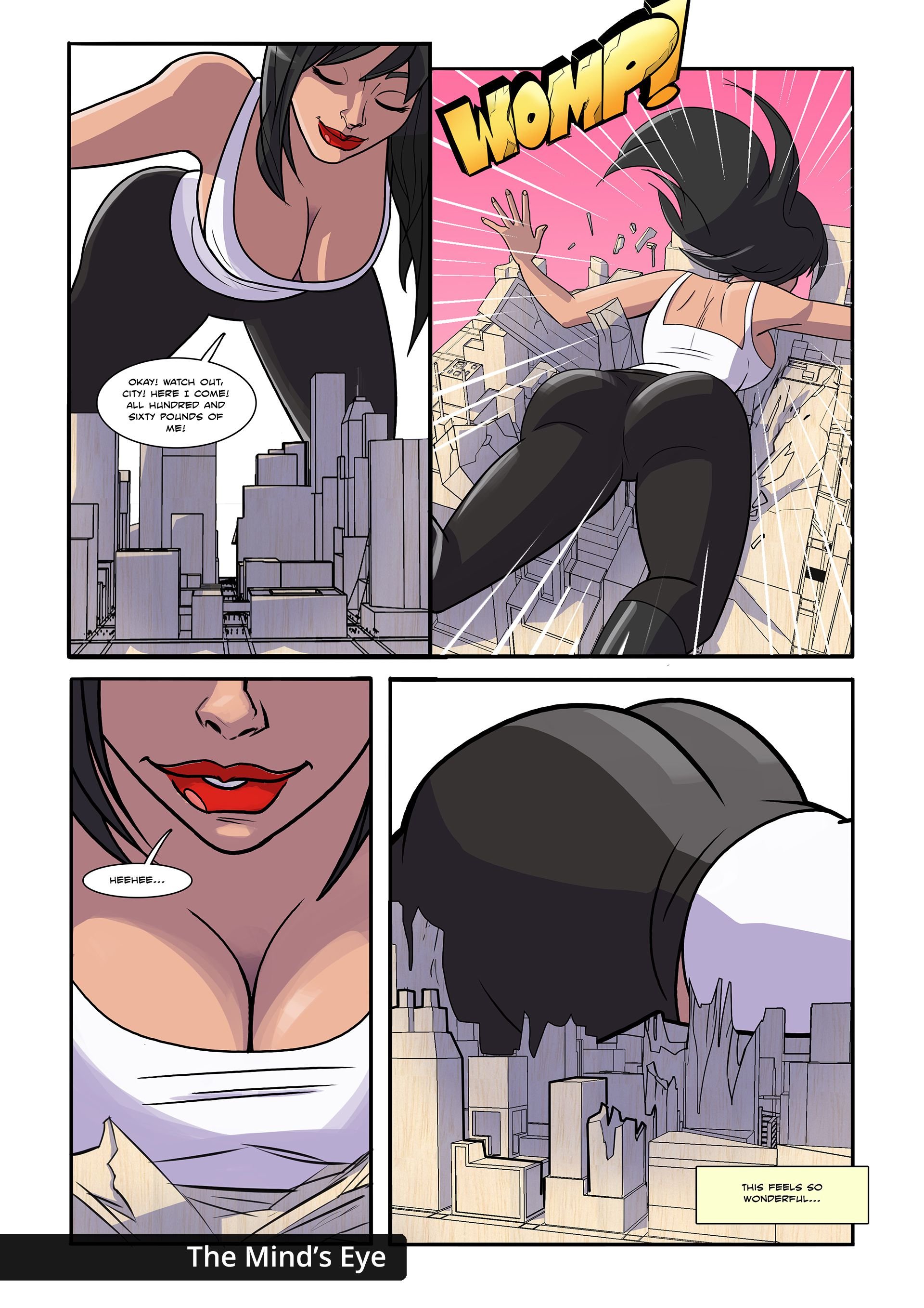 America’s Next Tall Model [Giantess Fan] 2 . America's Next Tall Model  - Chapter 2 [Giantess Fan] – page 20