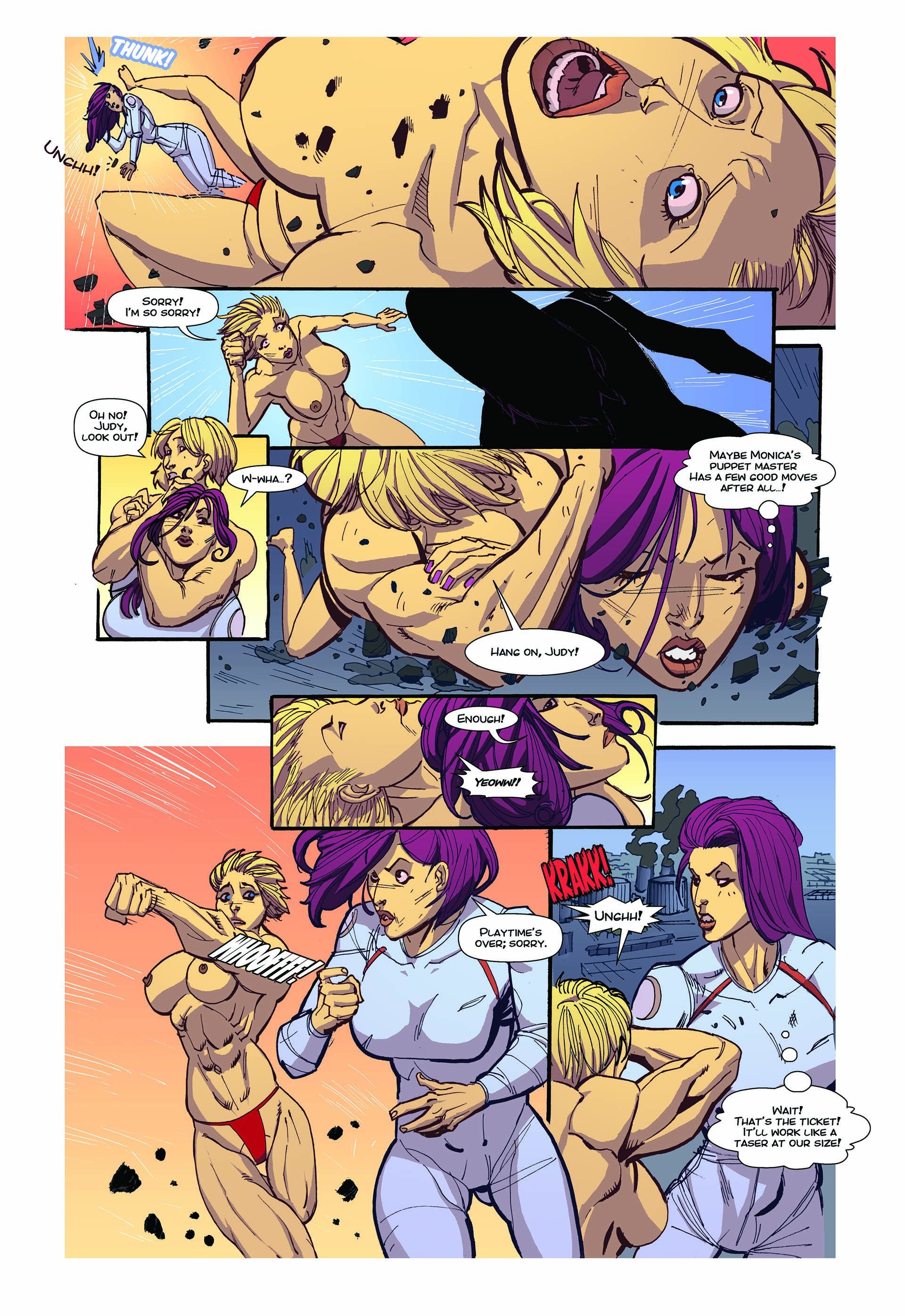 Apex Rush [Giantess Fan] 3 . Apex Rush  - Chapter 3 [Giantess Fan] – page 14