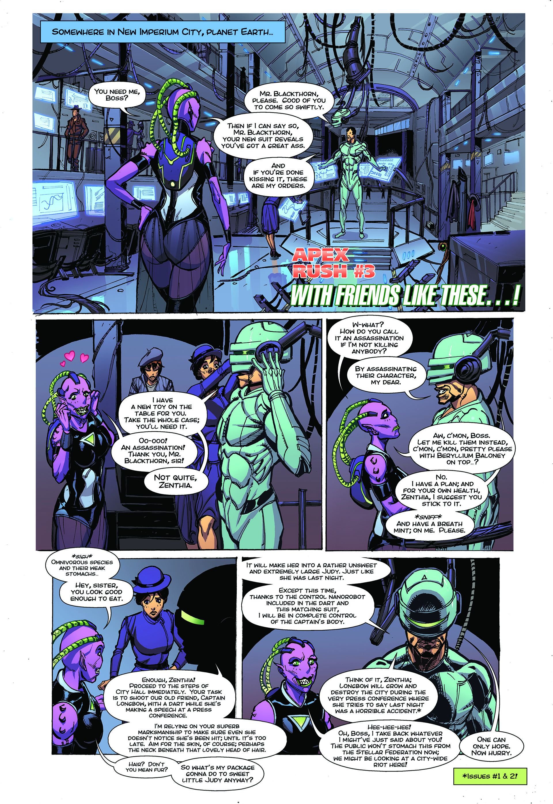 Apex Rush [Giantess Fan] 3 . Apex Rush  - Chapter 3 [Giantess Fan] – page 3