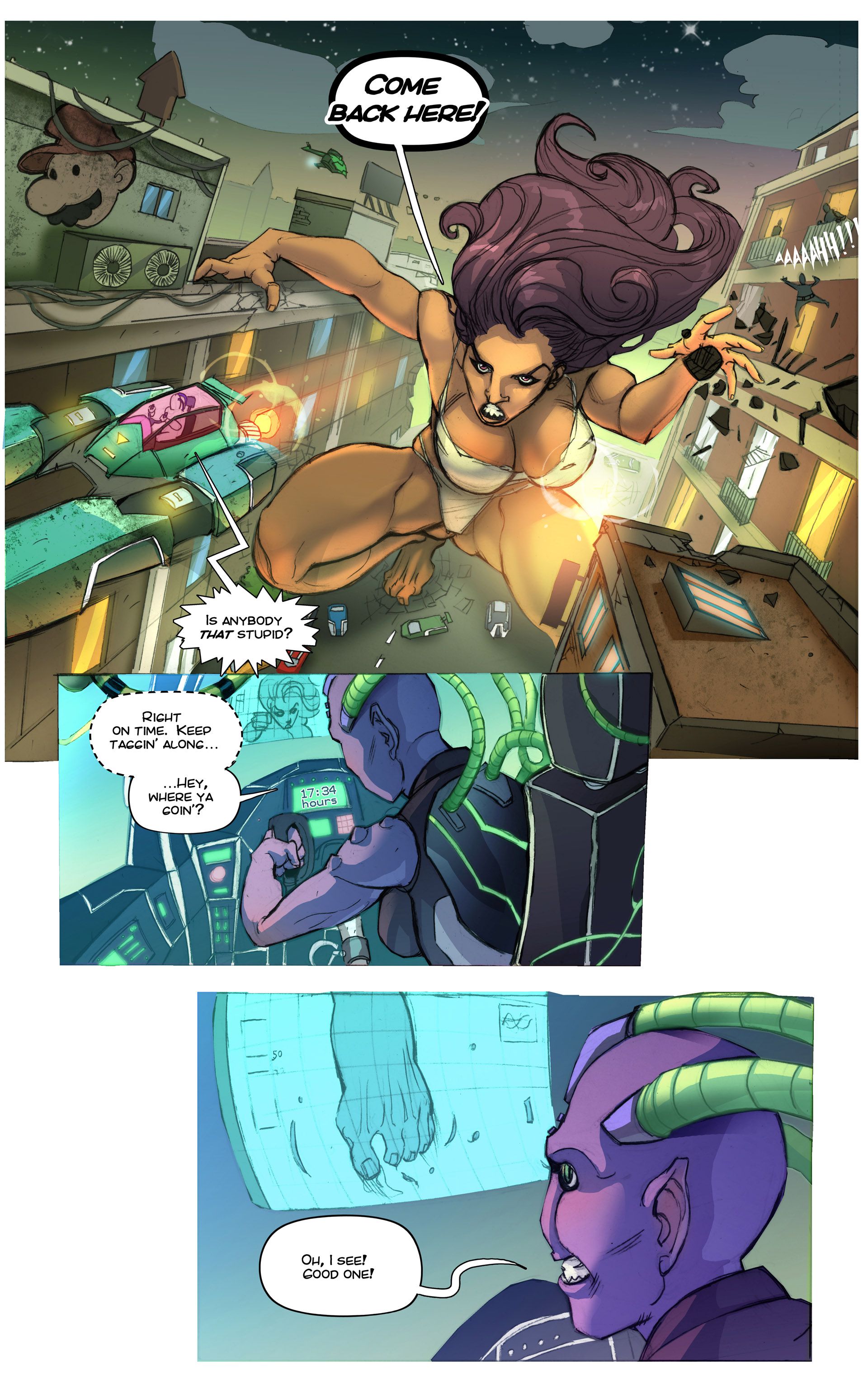 Apex Rush [Giantess Fan] 2 . Apex Rush  - Chapter 2 [Giantess Fan] – page 5